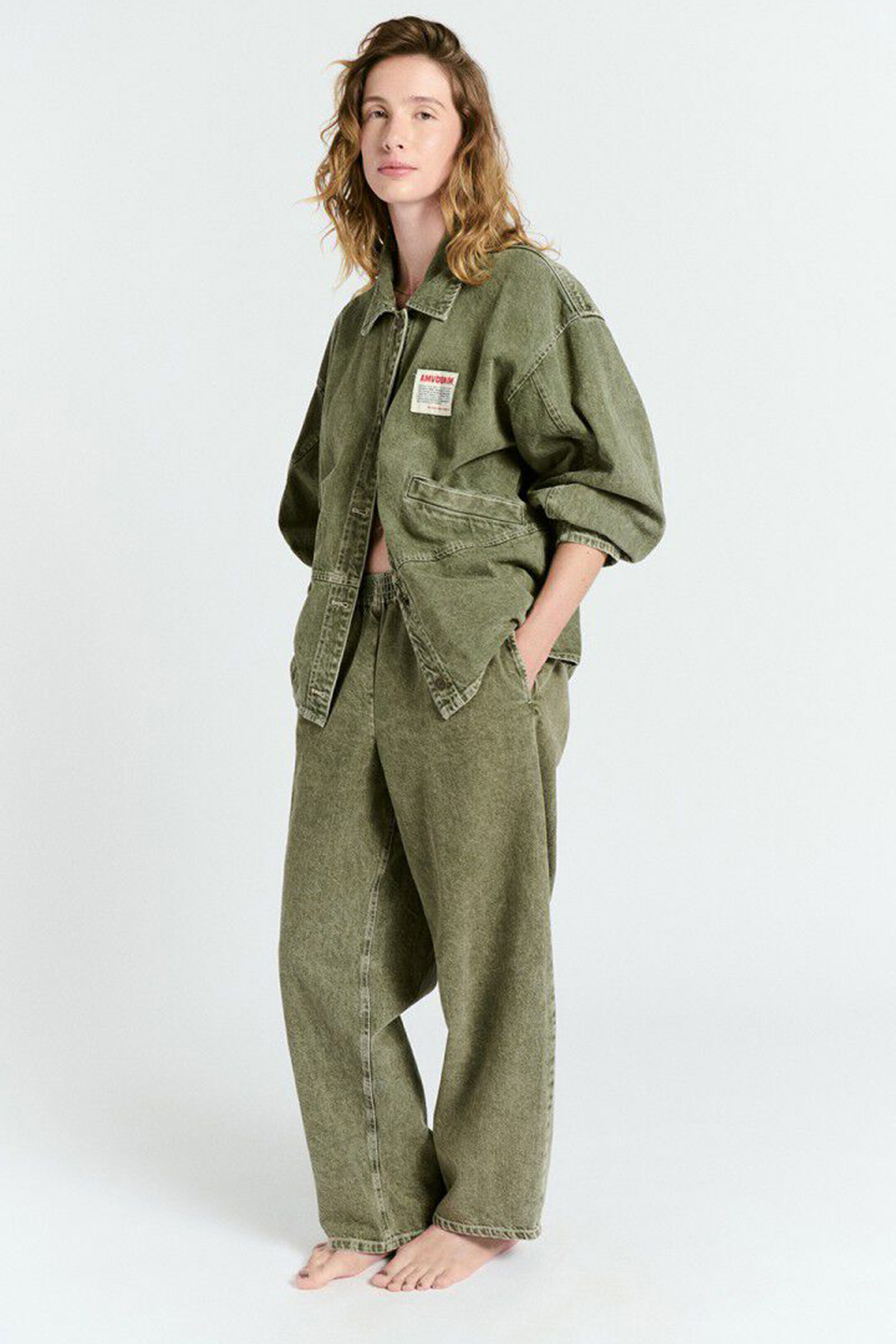 Dames broek groen