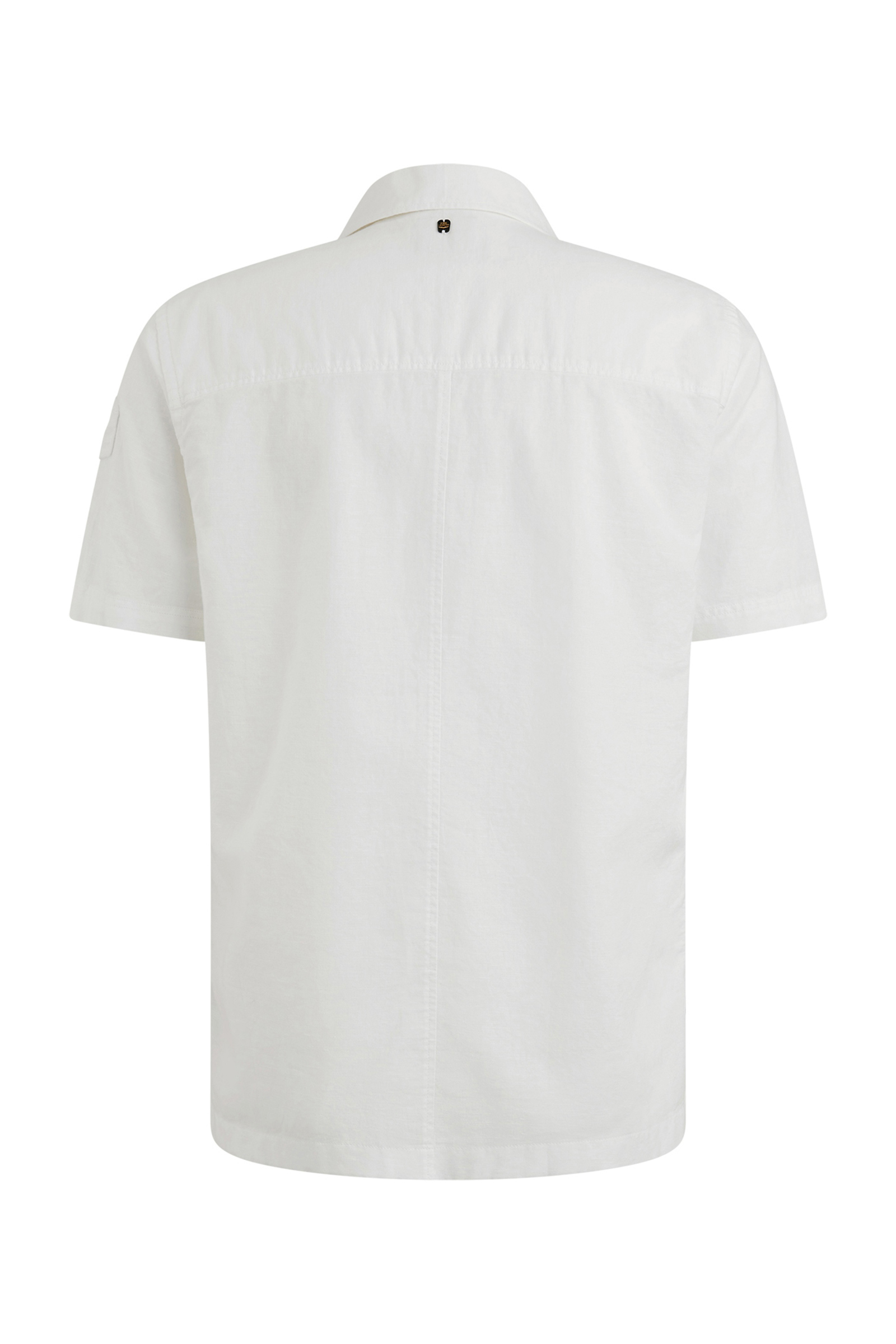 Heren overhemd lm casual ecru
