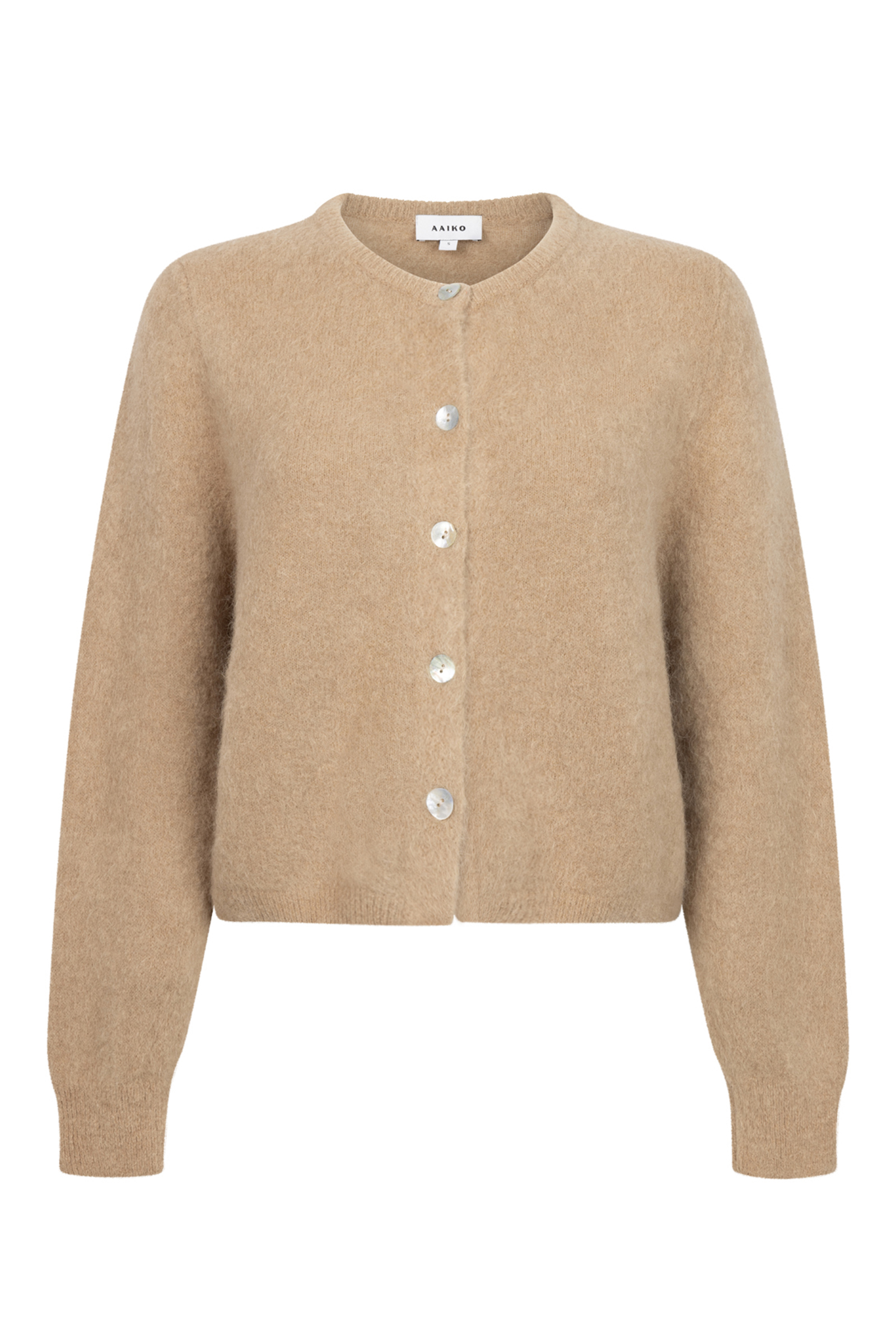 Dames vest bruin