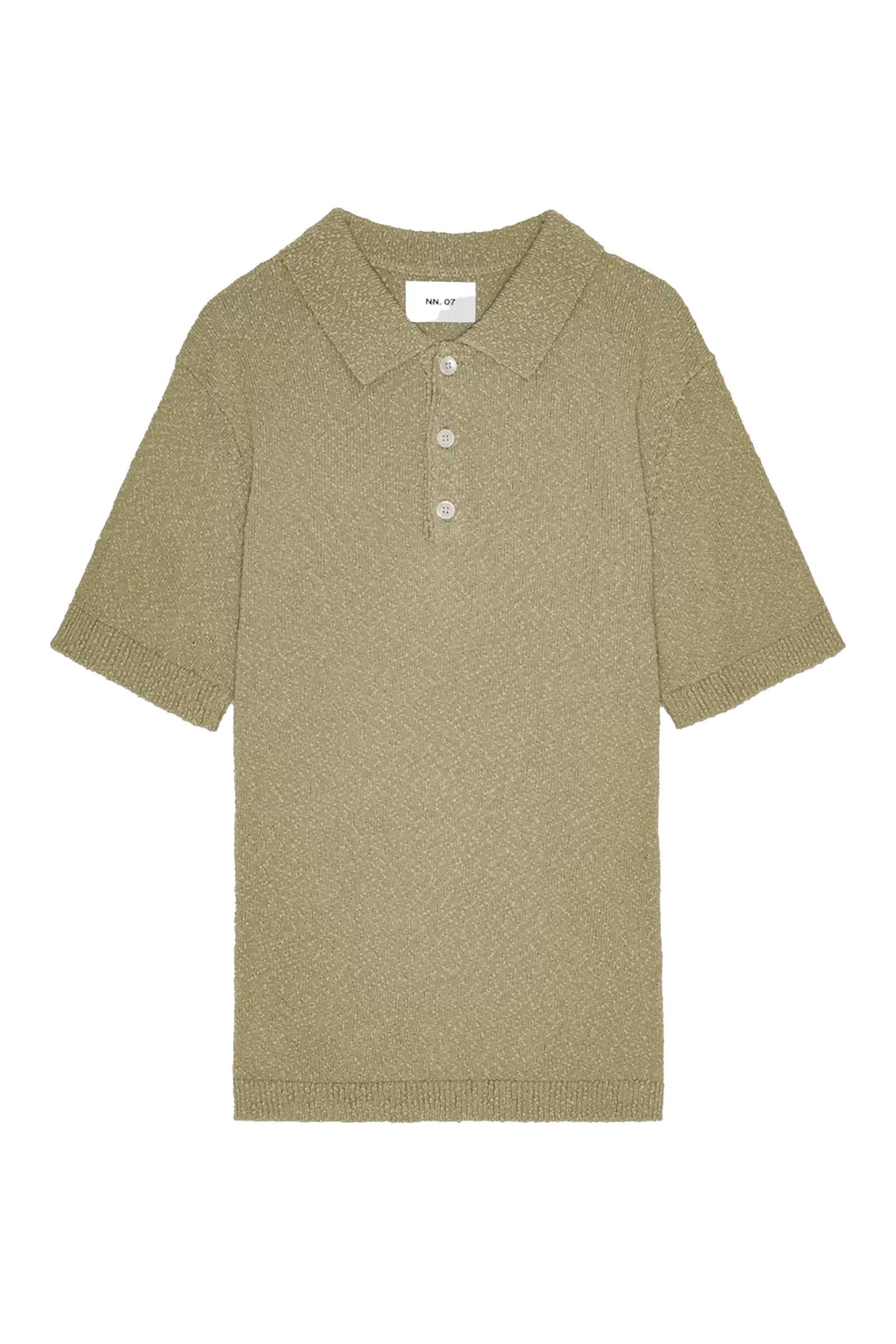 Heren polo korte mouw groen