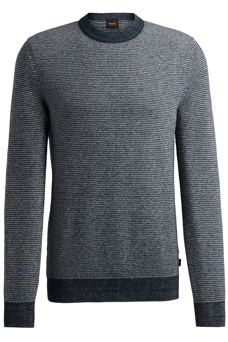 Heren trui blauw