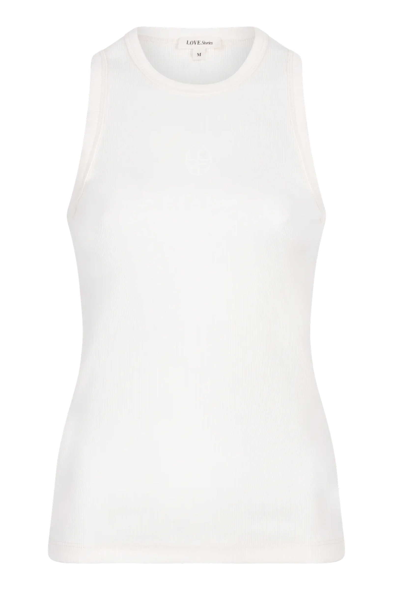Dames top ecru