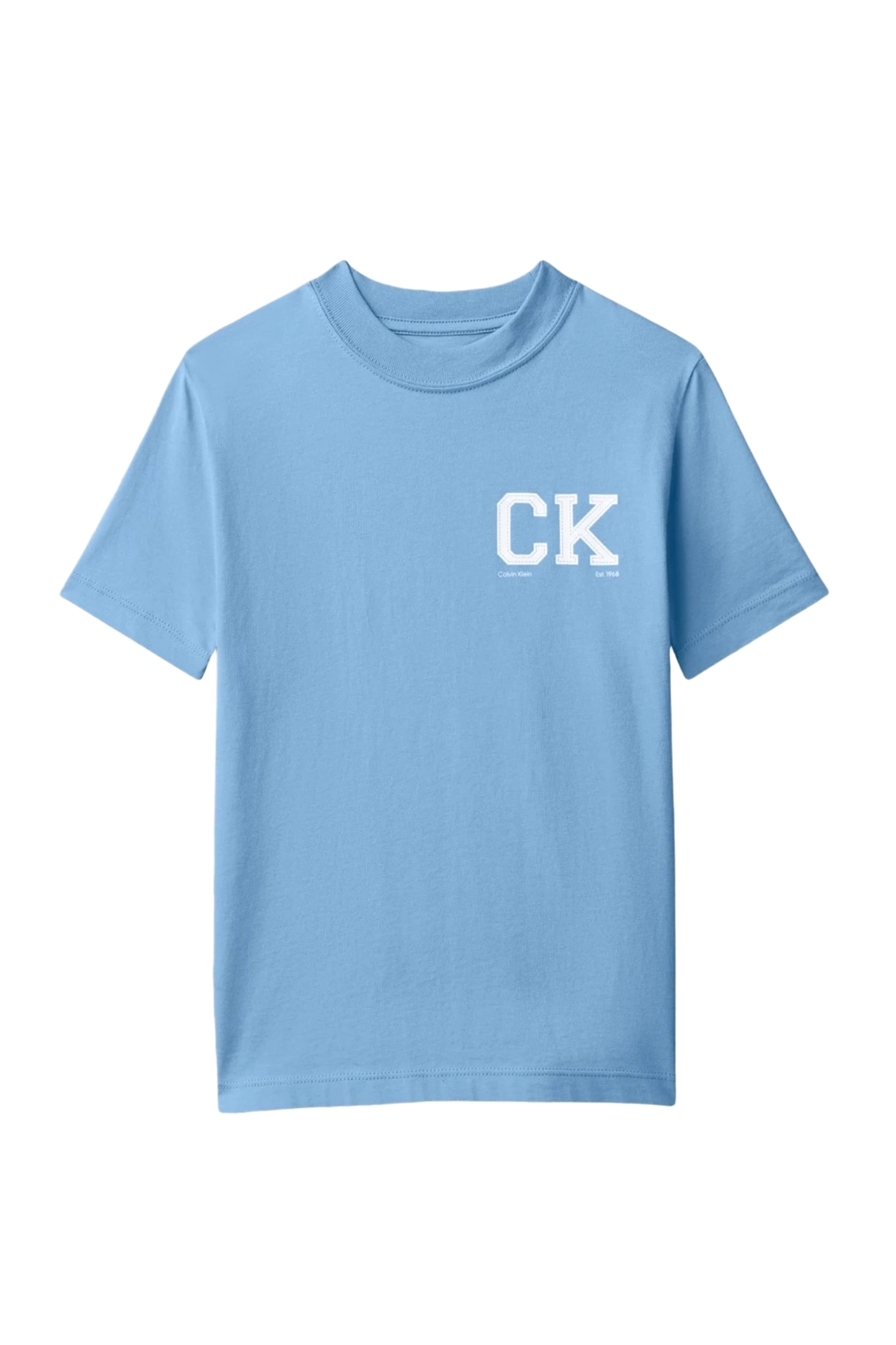 Jongens t-shirt korte mouw blauw