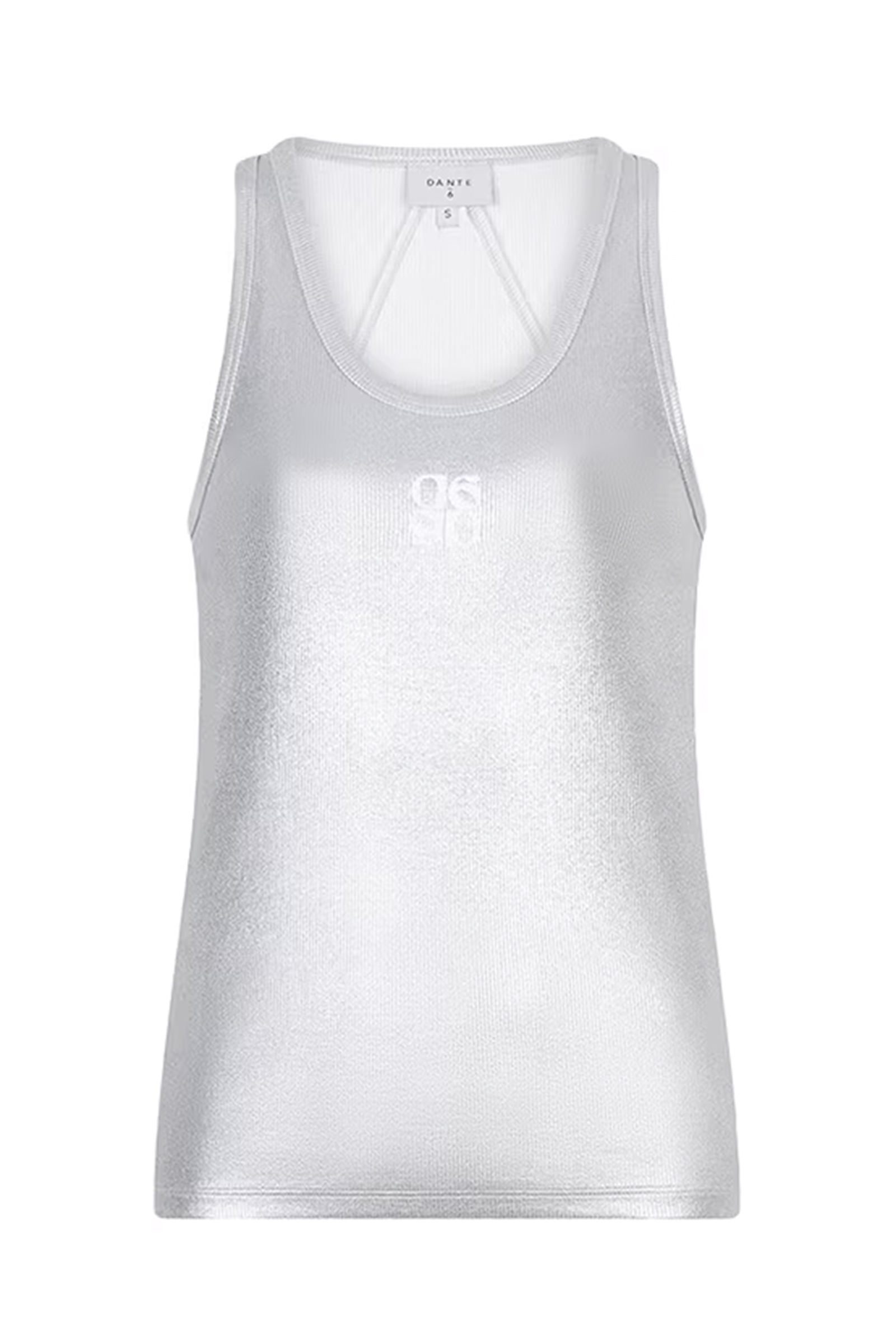 Dames top zilver
