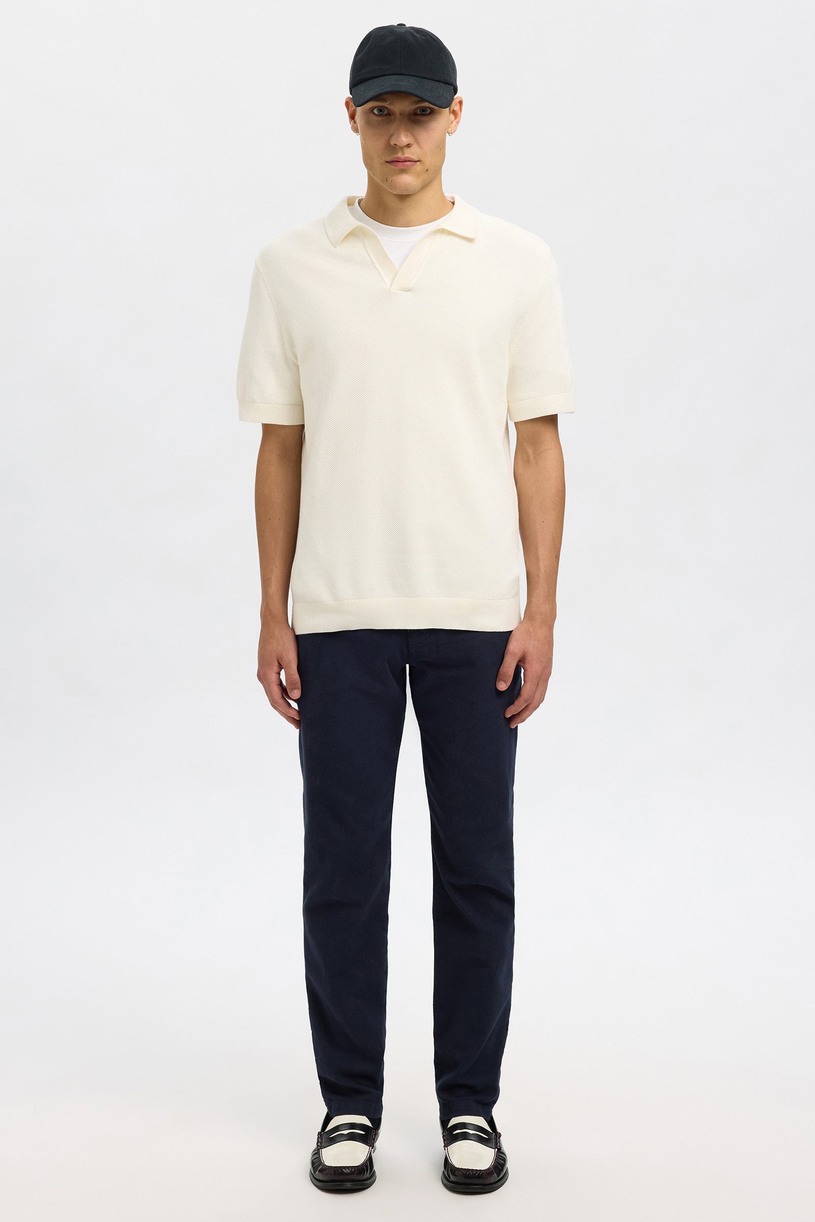 Heren broek blauw