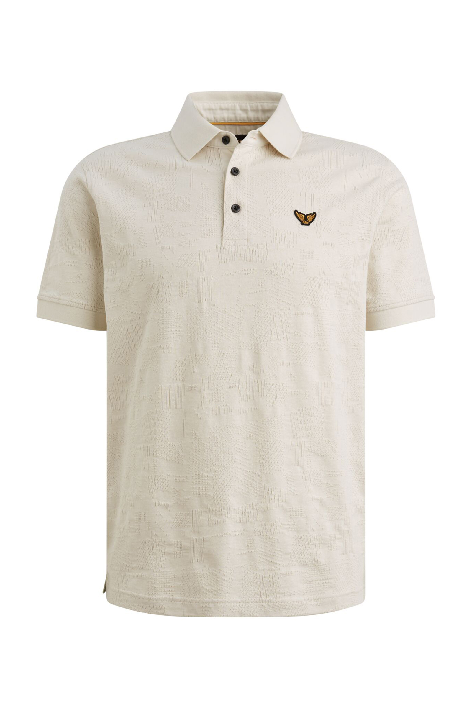 Heren overhemd lm casual bruin