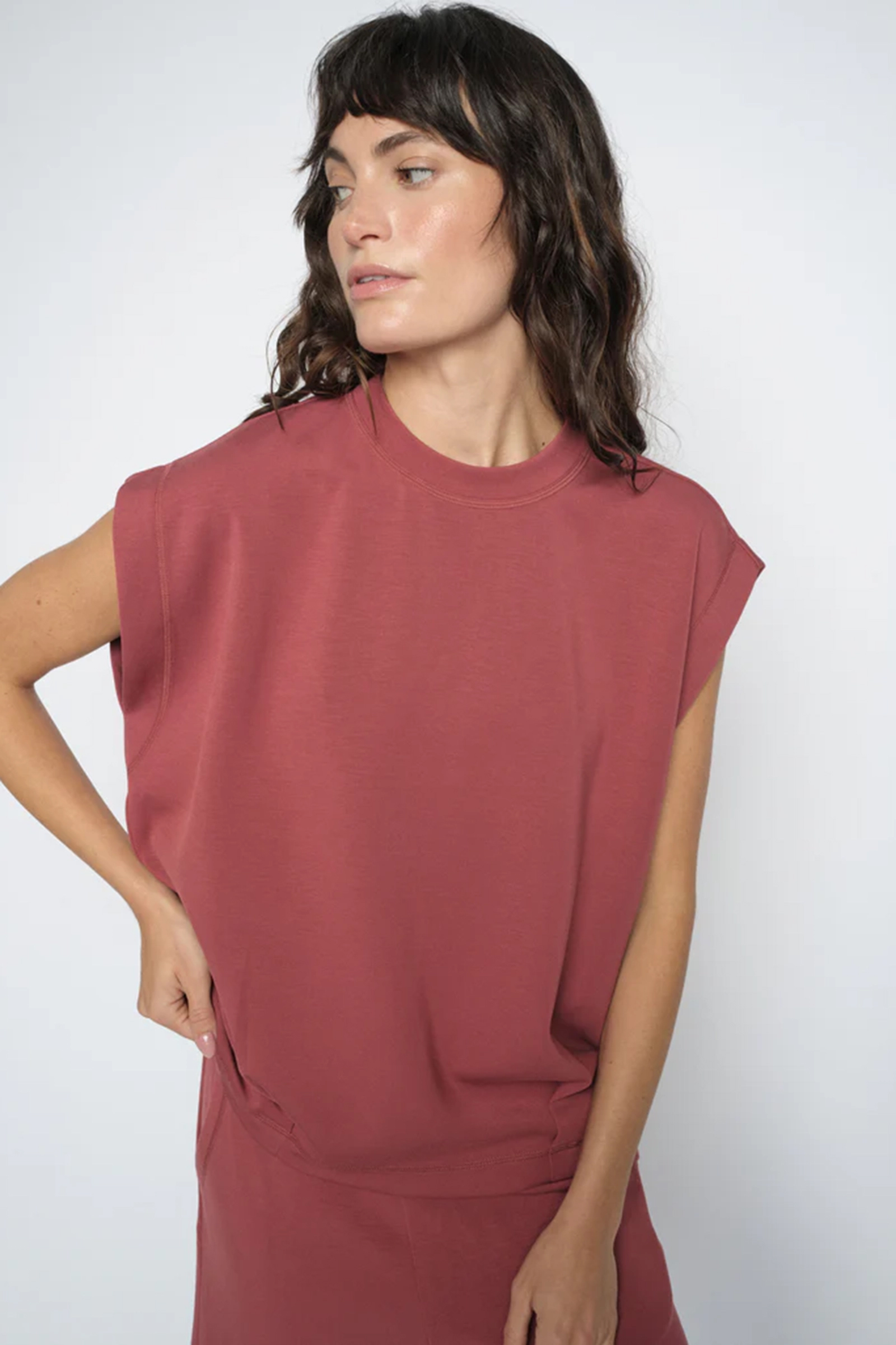 Dames sweater rood