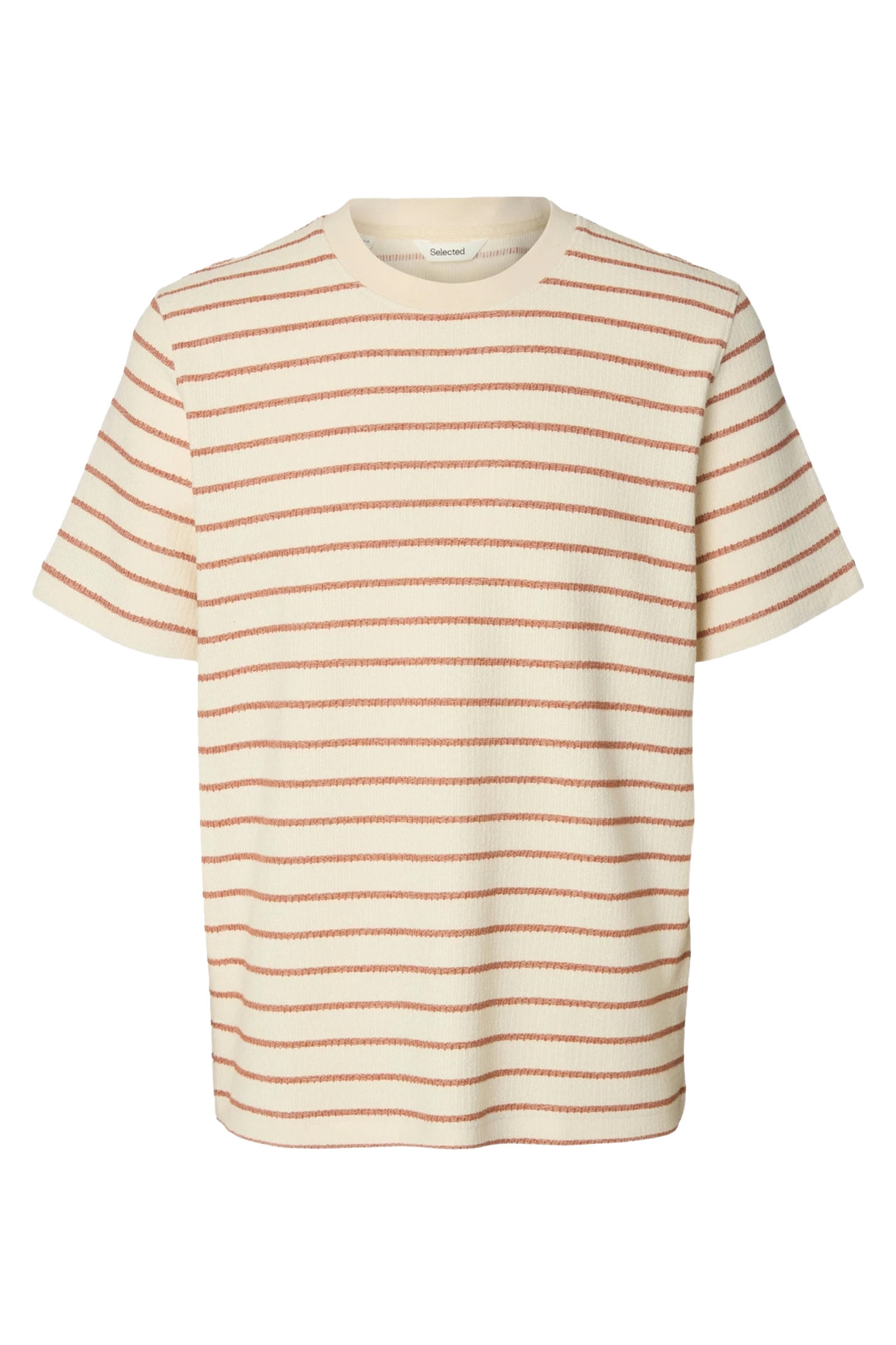 Heren polo korte mouw oranje