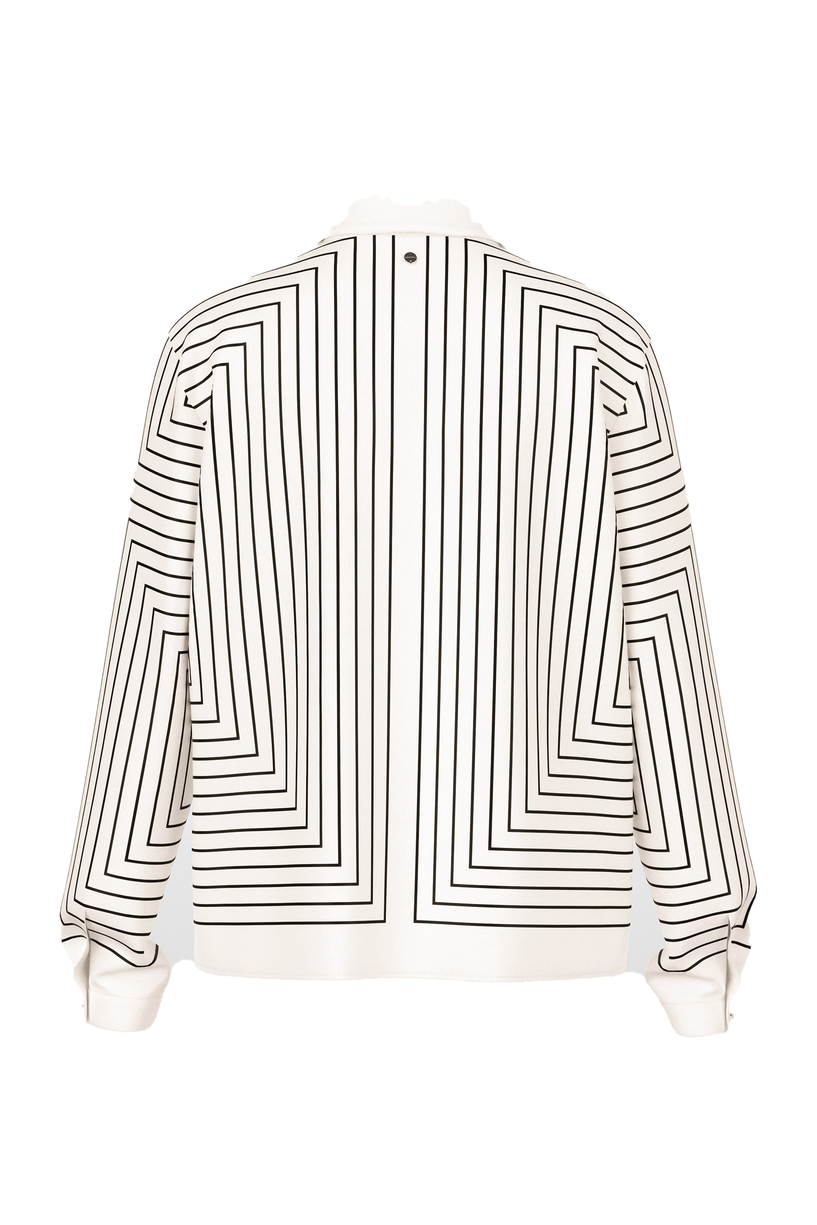 Dames blouse lange mouw wit