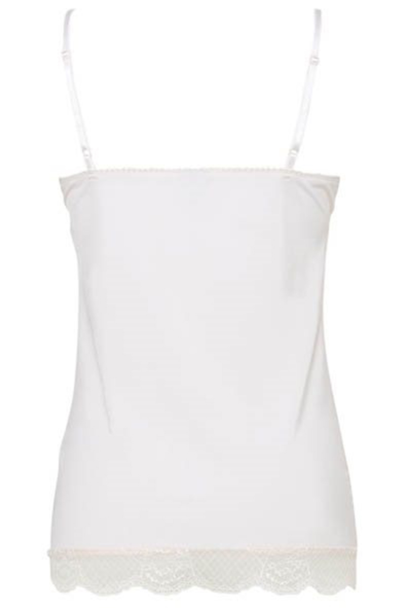 Dames top ecru