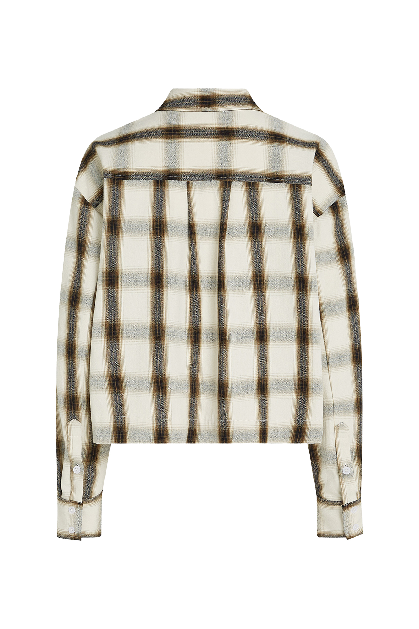 Dames blouse lange mouw ecru