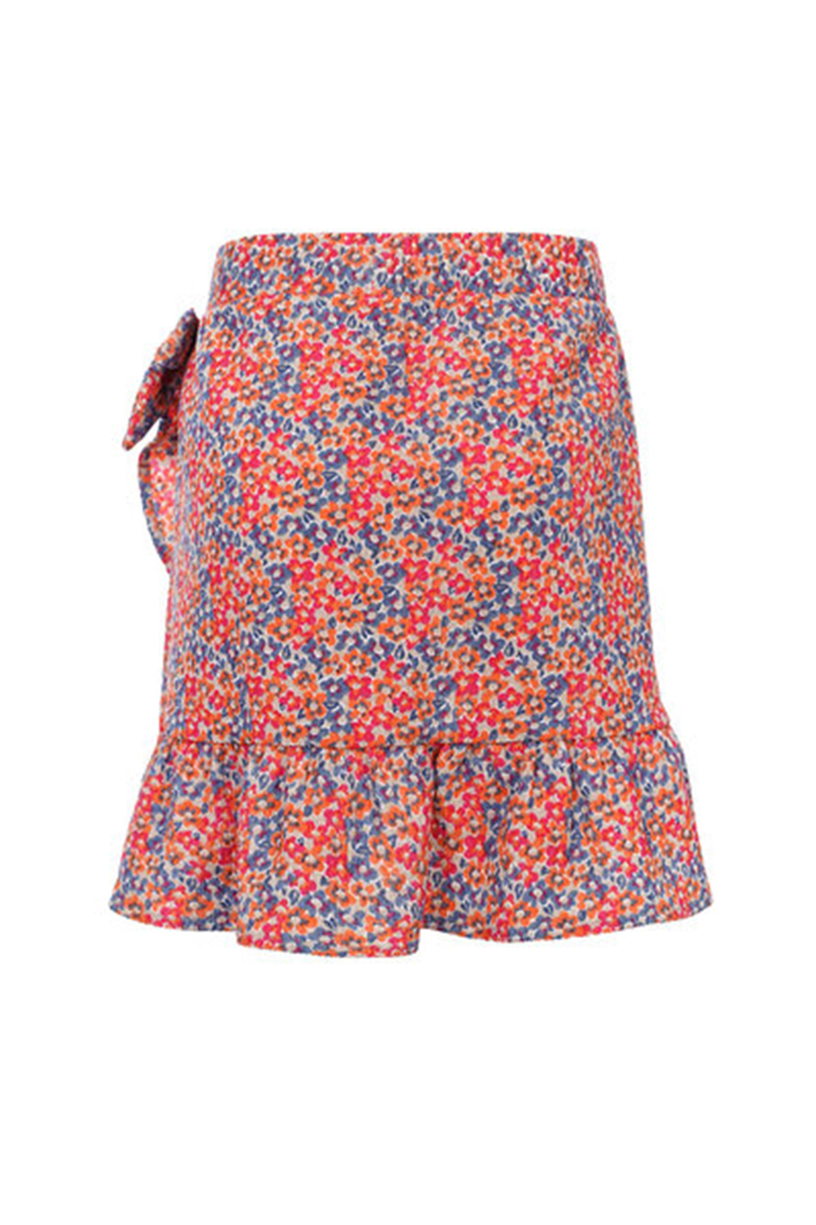 LOOXS LITTLE Little crinckle skirt Oranje-1 2