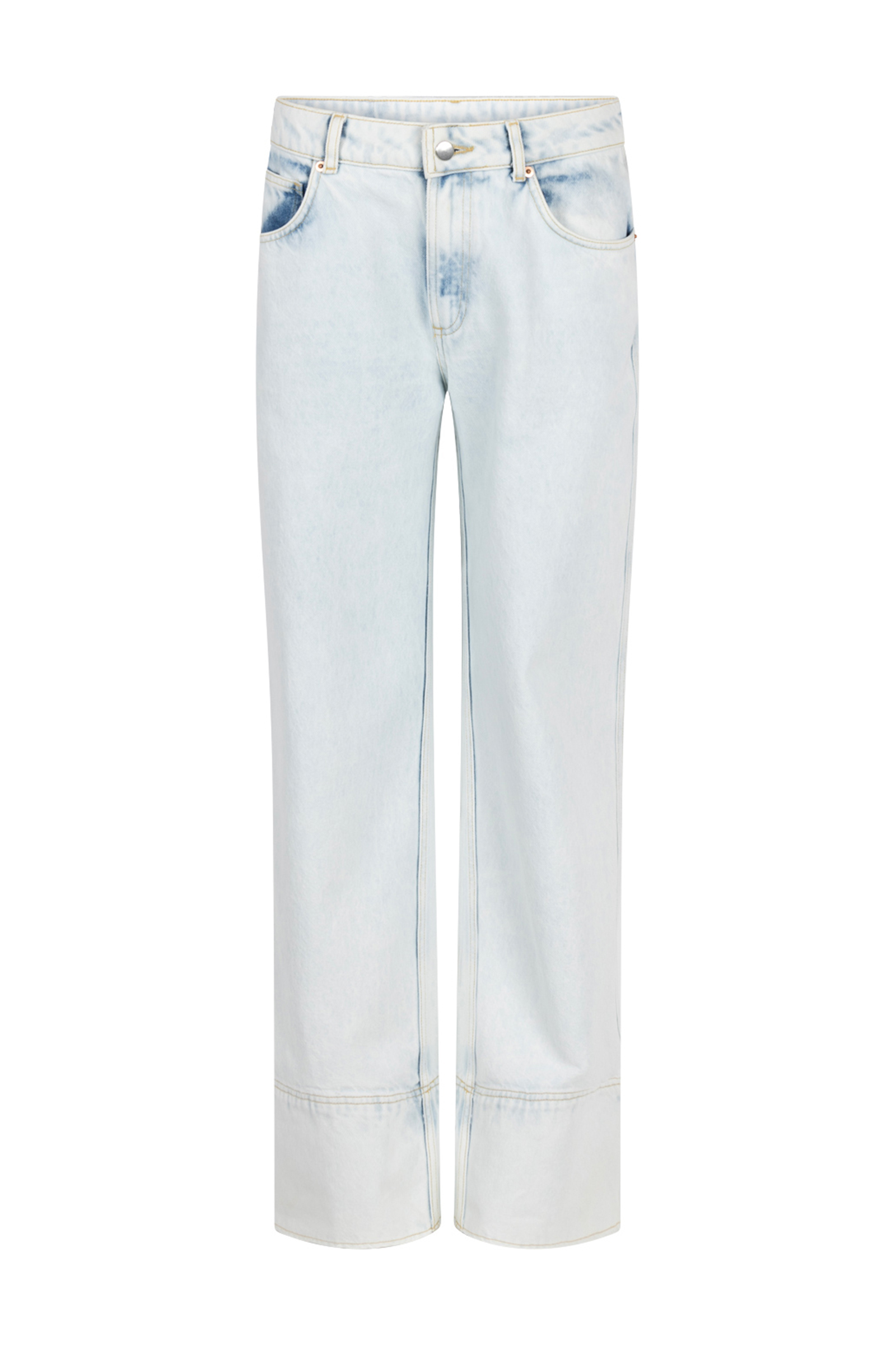 Dames broek blauw