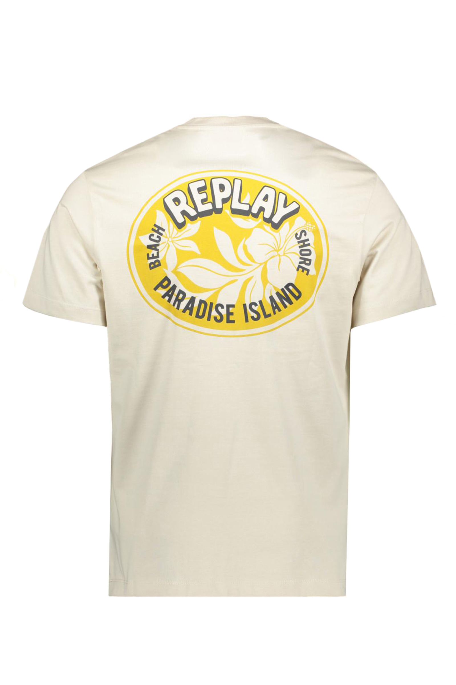 Heren t-shirt kortemouw bruin
