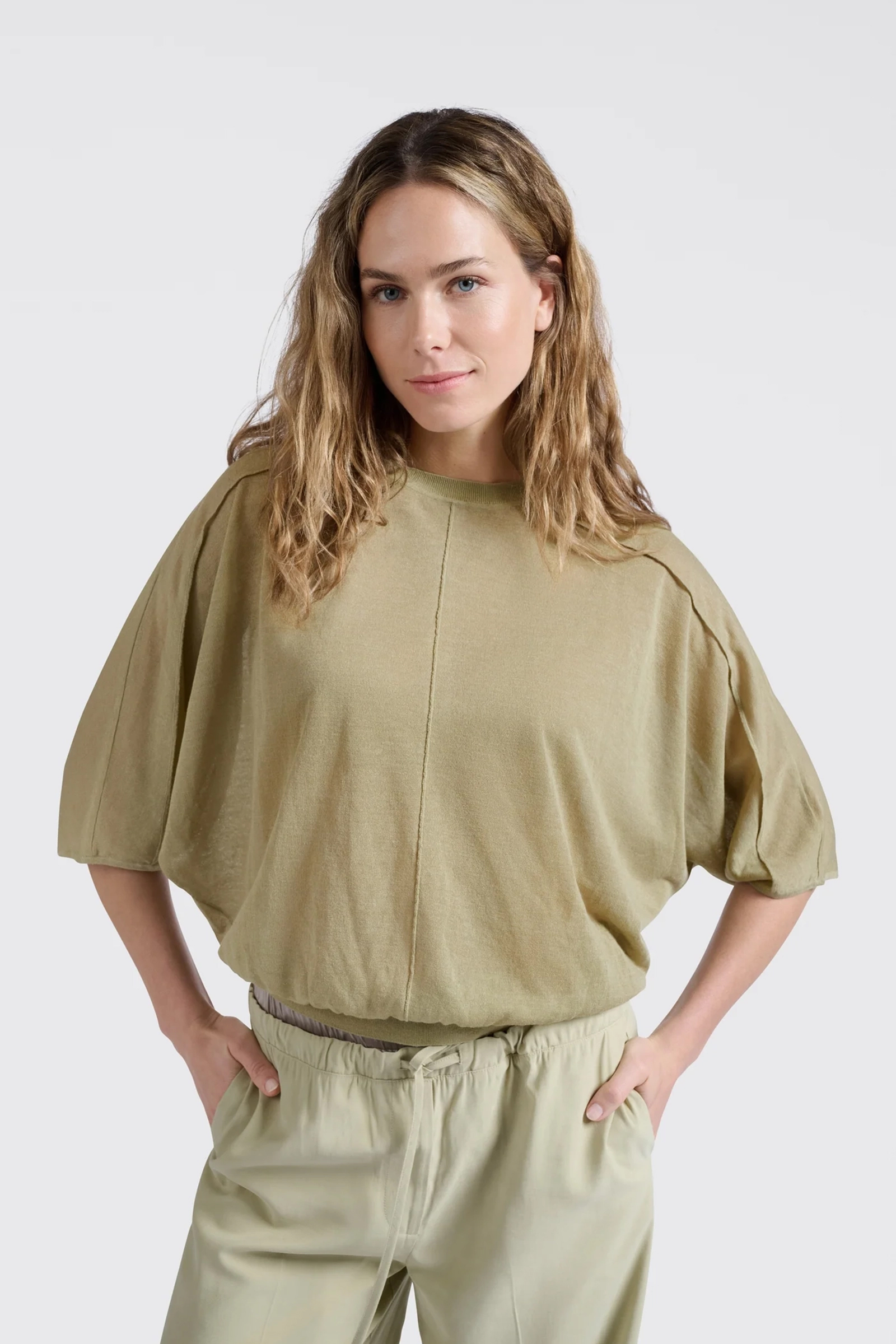 Dames sweater groen