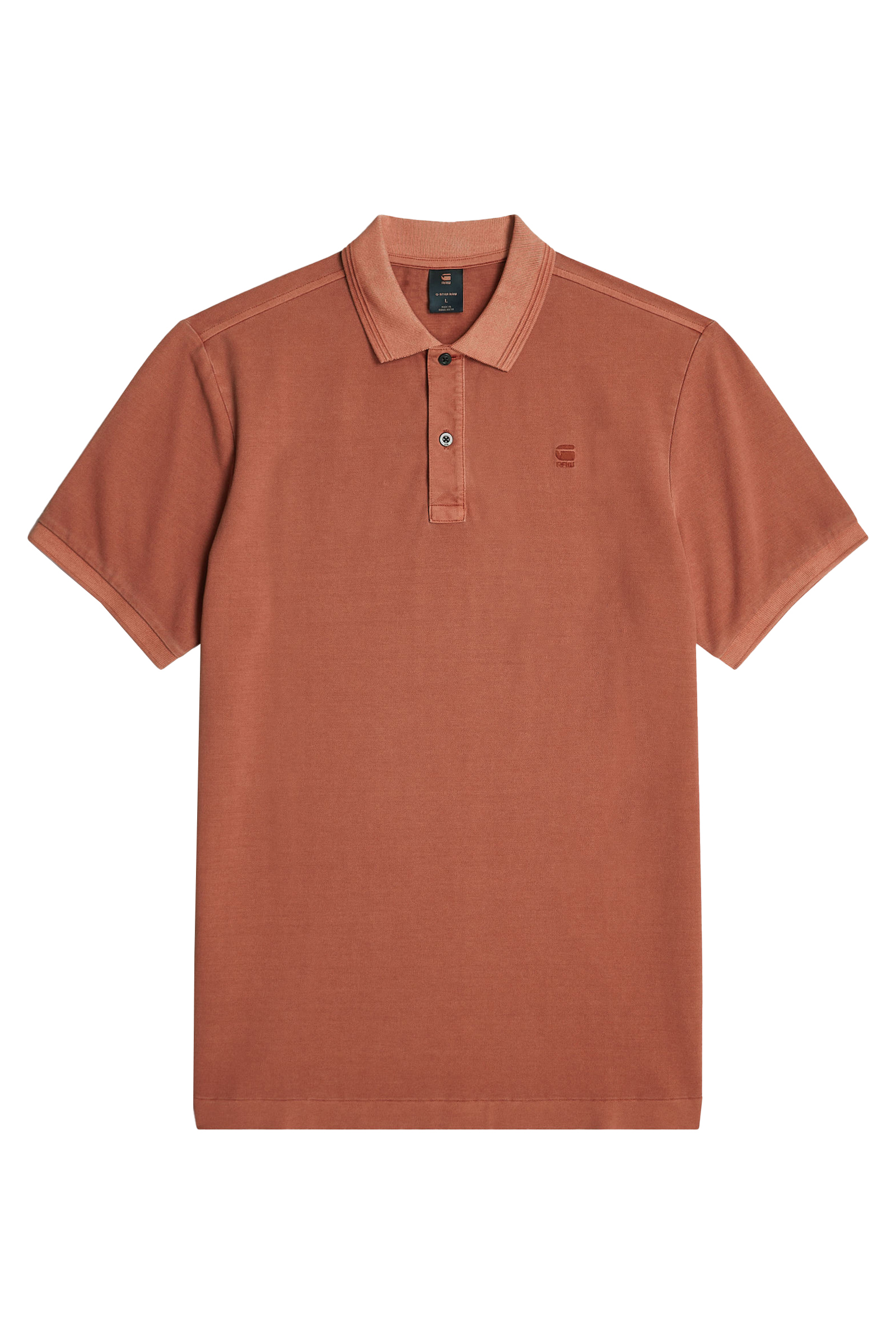 G-Star Dunda overdyed slim polo s\s Rose-1 1
