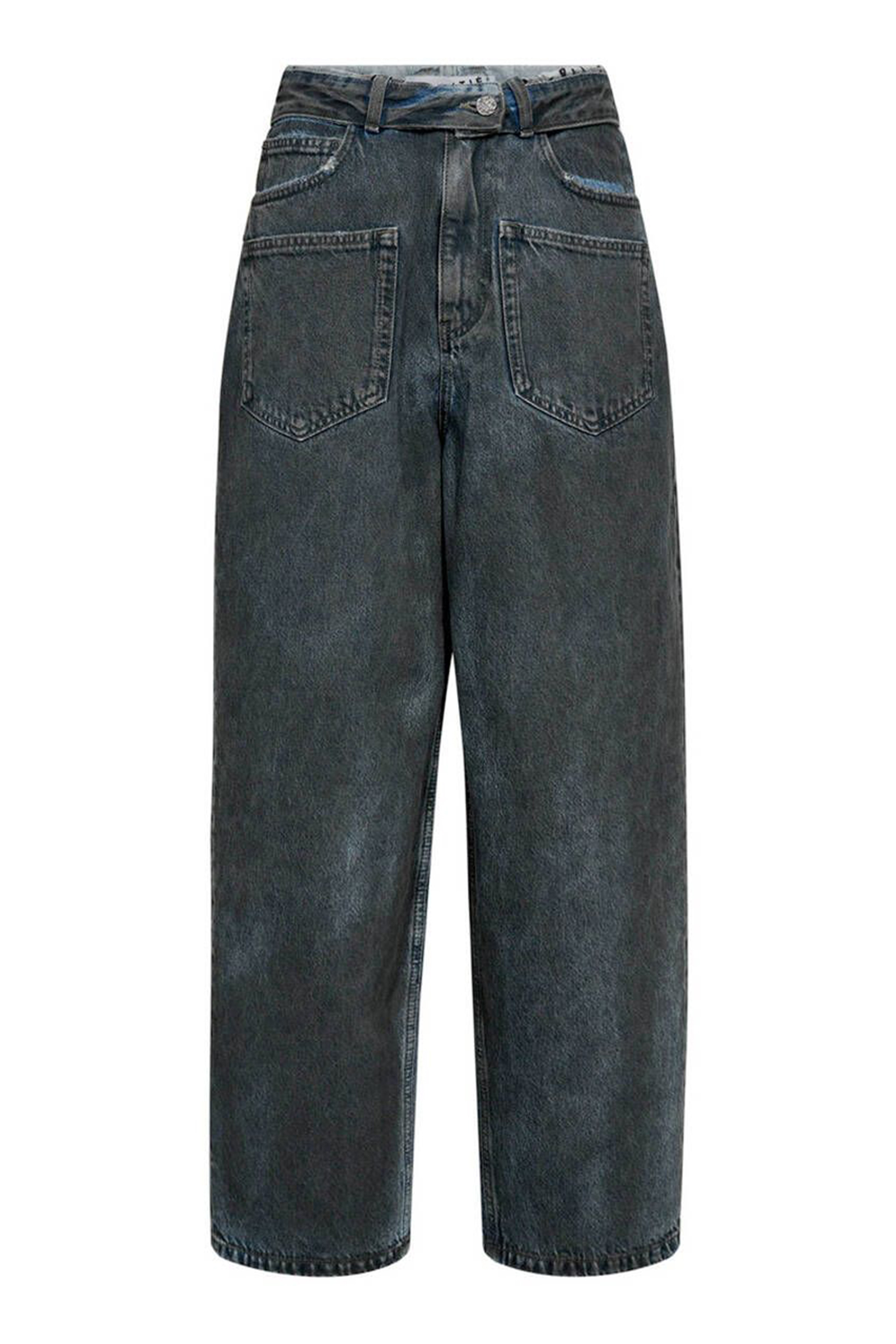 Dames jeans grijs