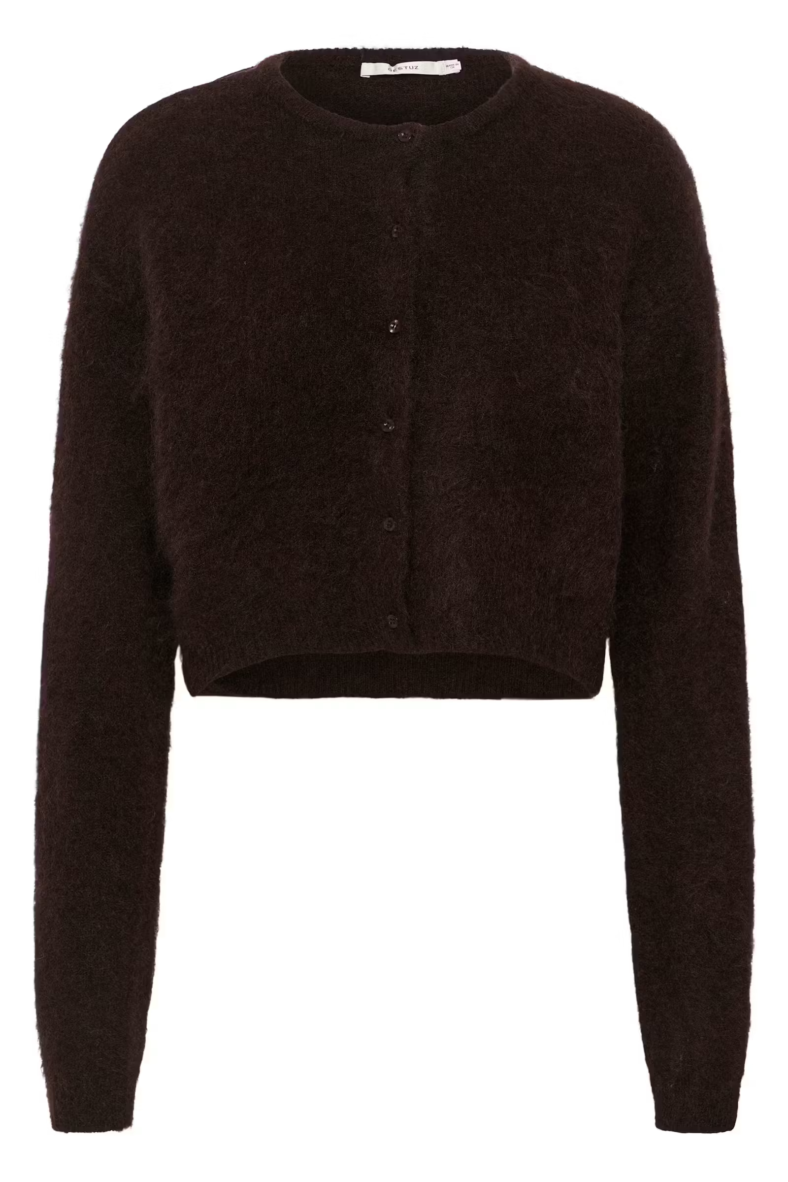 Dames vest bruin