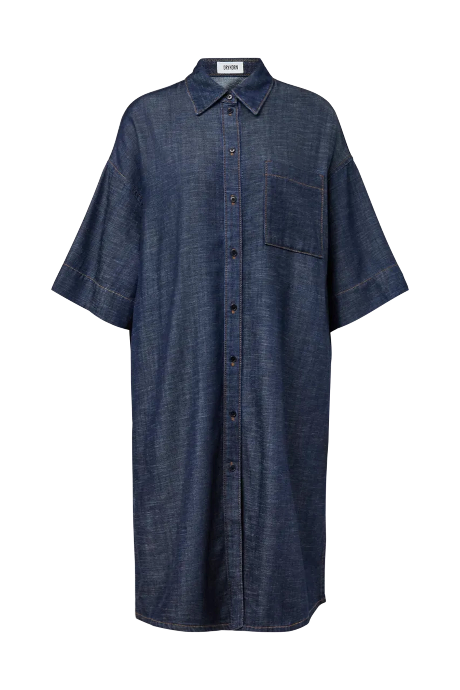 Dames jurk blauw