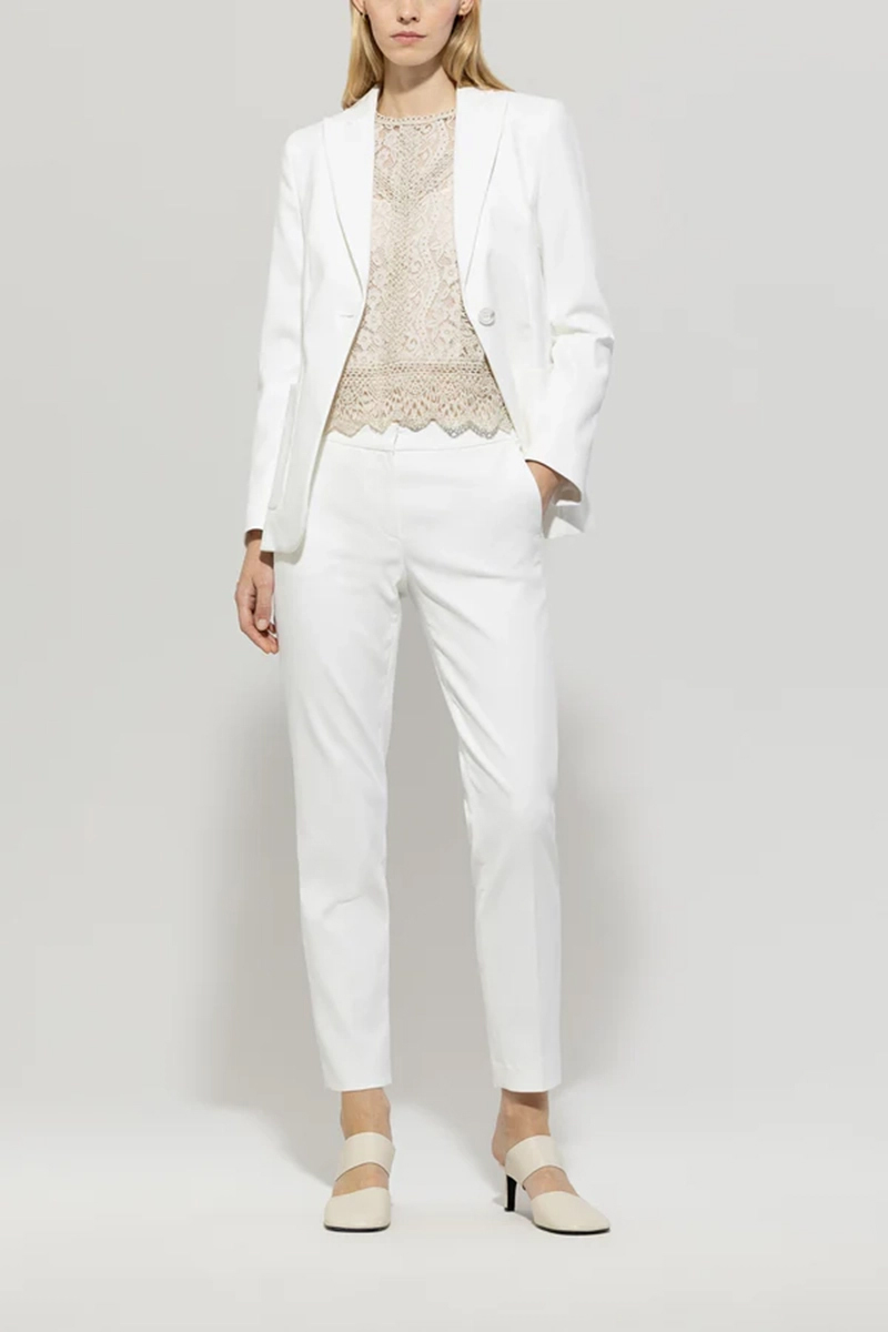 Dames broek wit