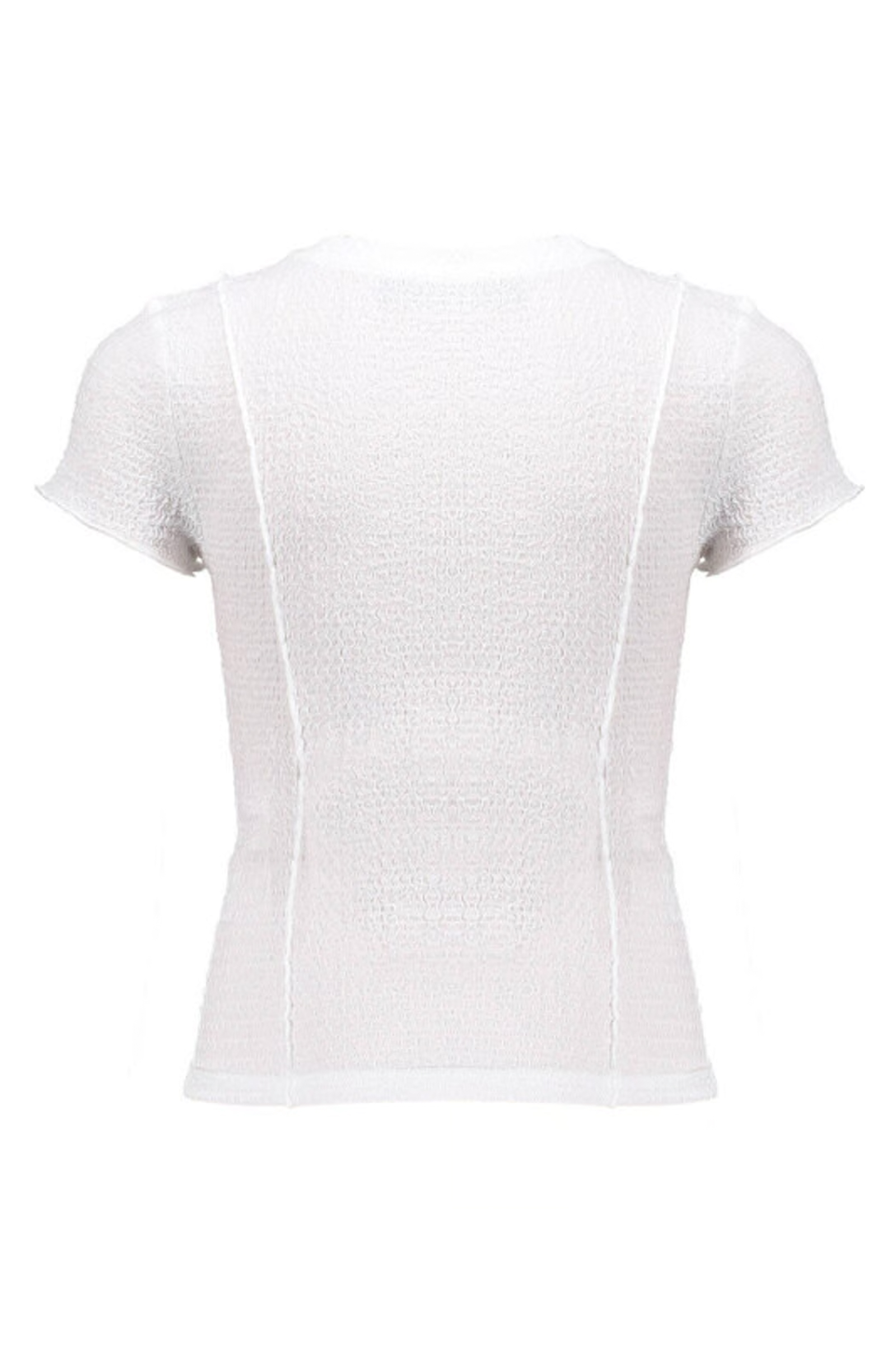 Meisjes t-shirt korte mouw wit