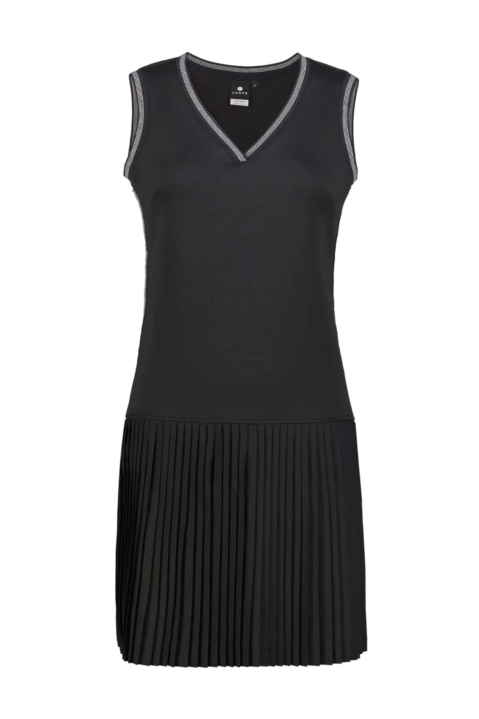 Tennis dames jurk zwart