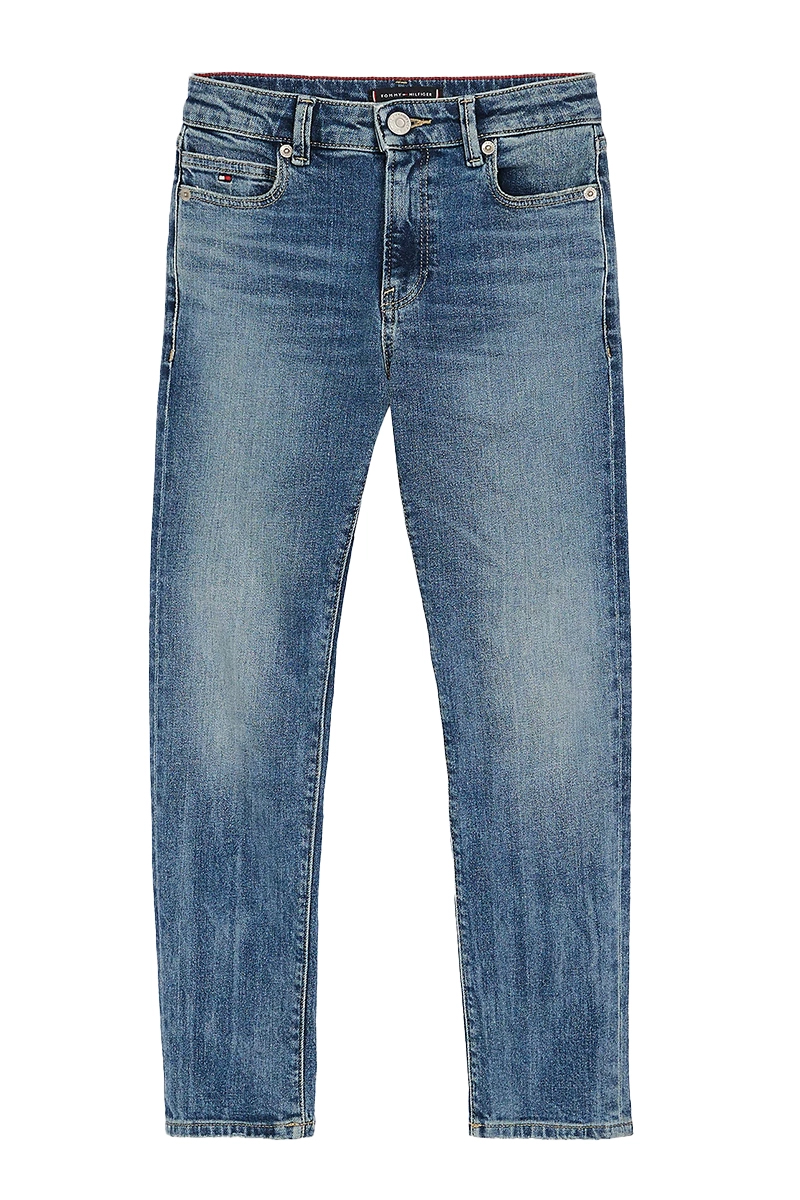 Tommy Hilfiger Modern straight vintage Blauw-1 1