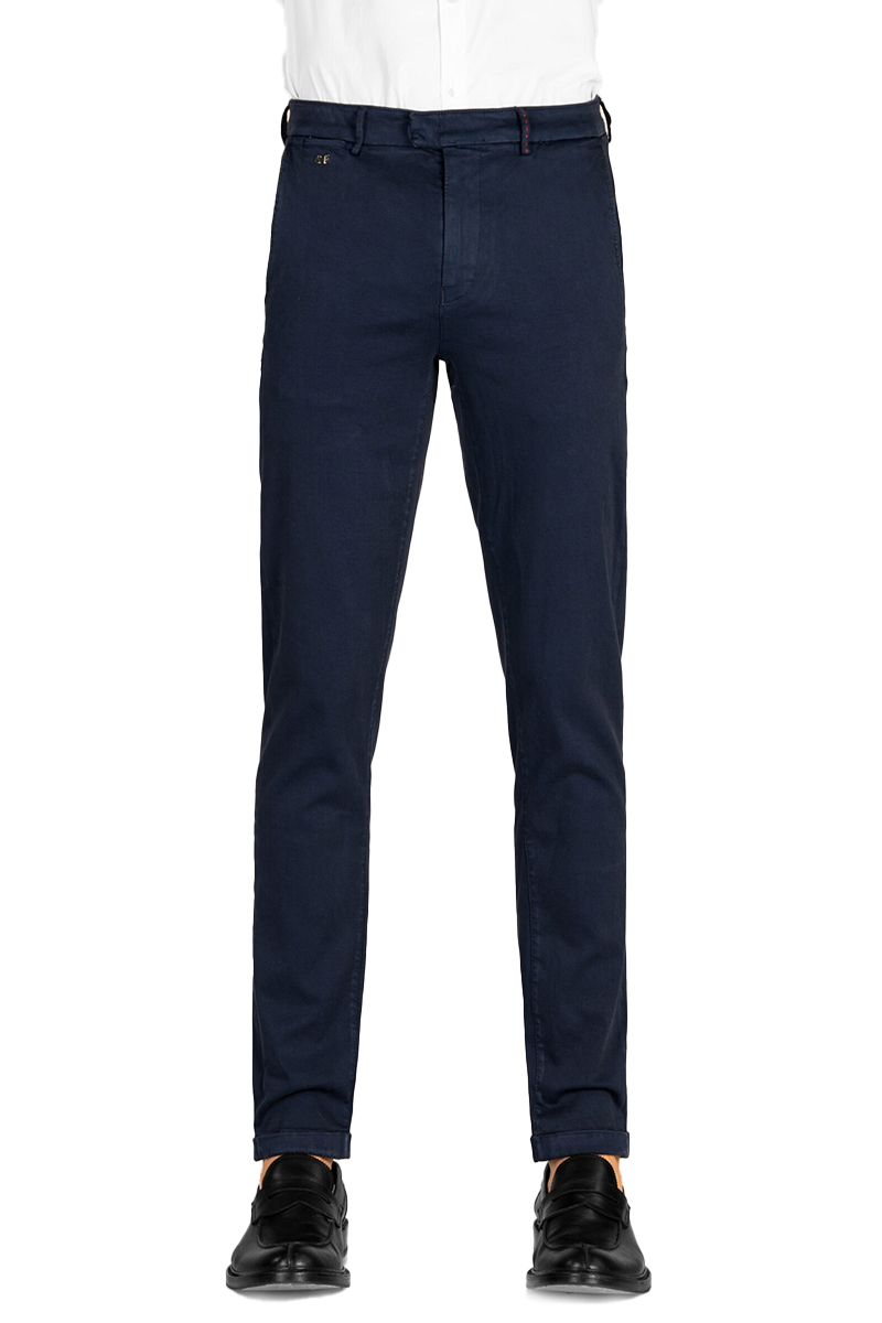 Heren broek blauw