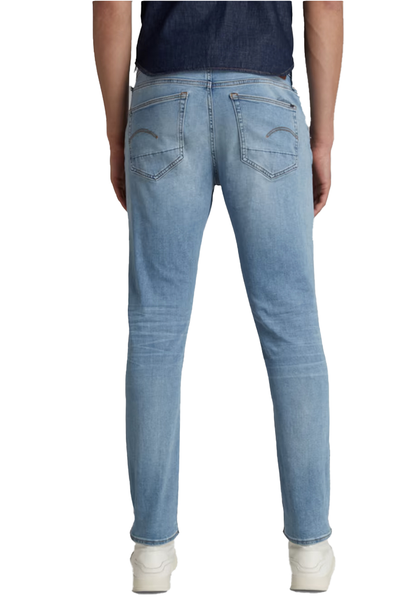 G-Star 3301 Slim Blauw-1 3