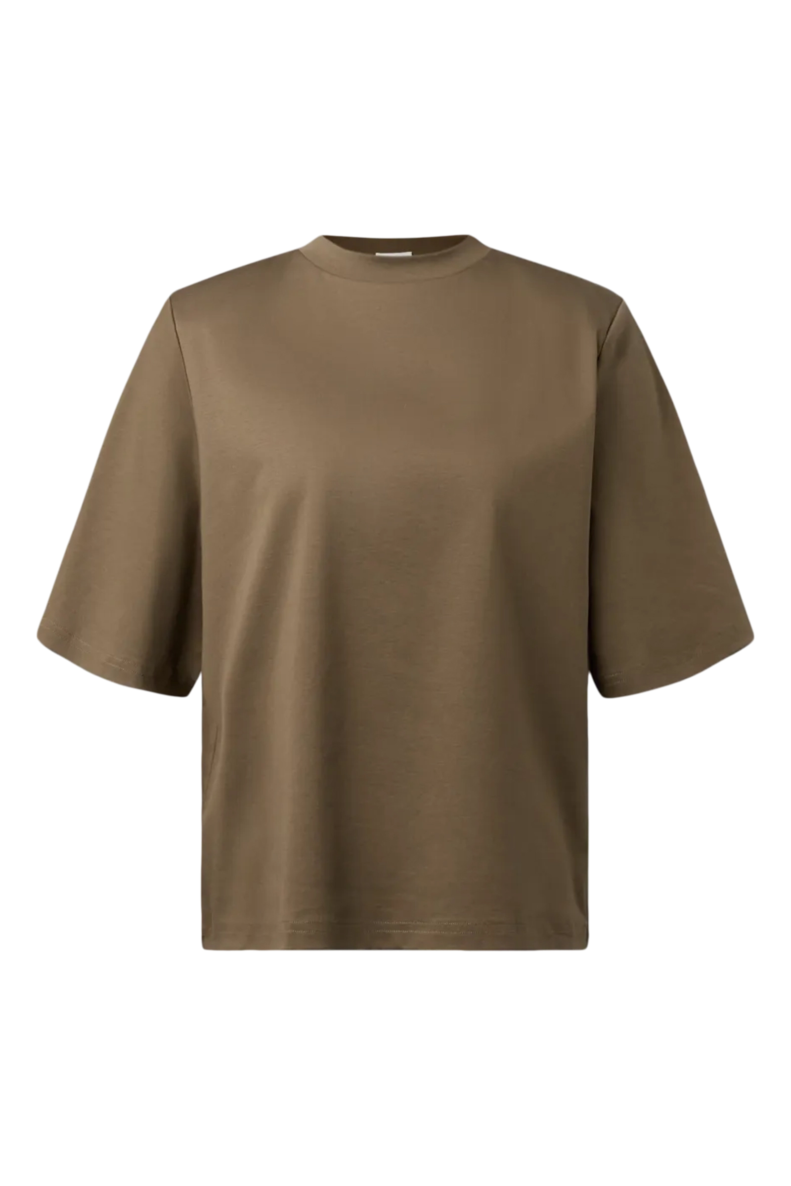Dames t-shirt korte mouw groen