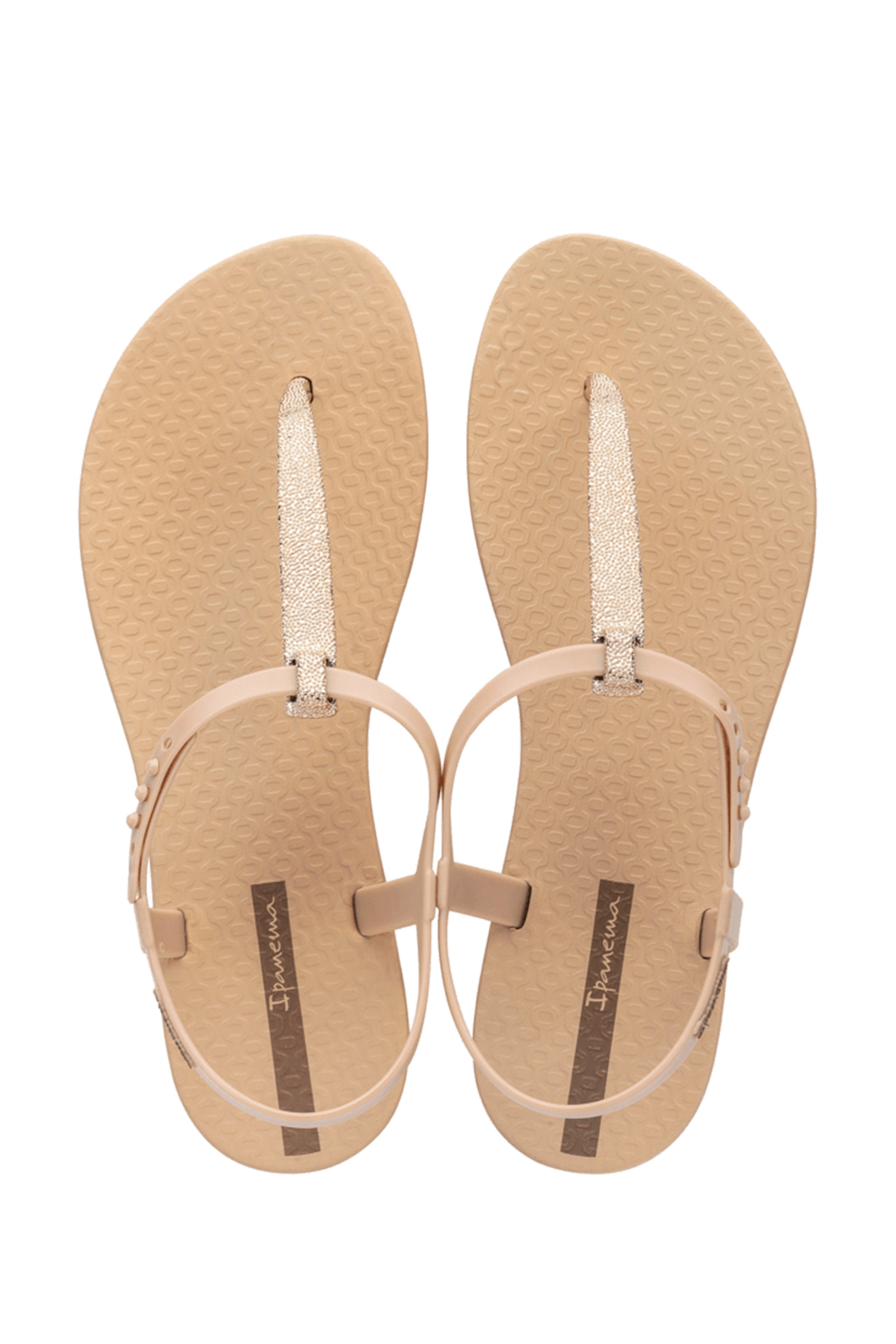 Bad /beach slipper dames bruin