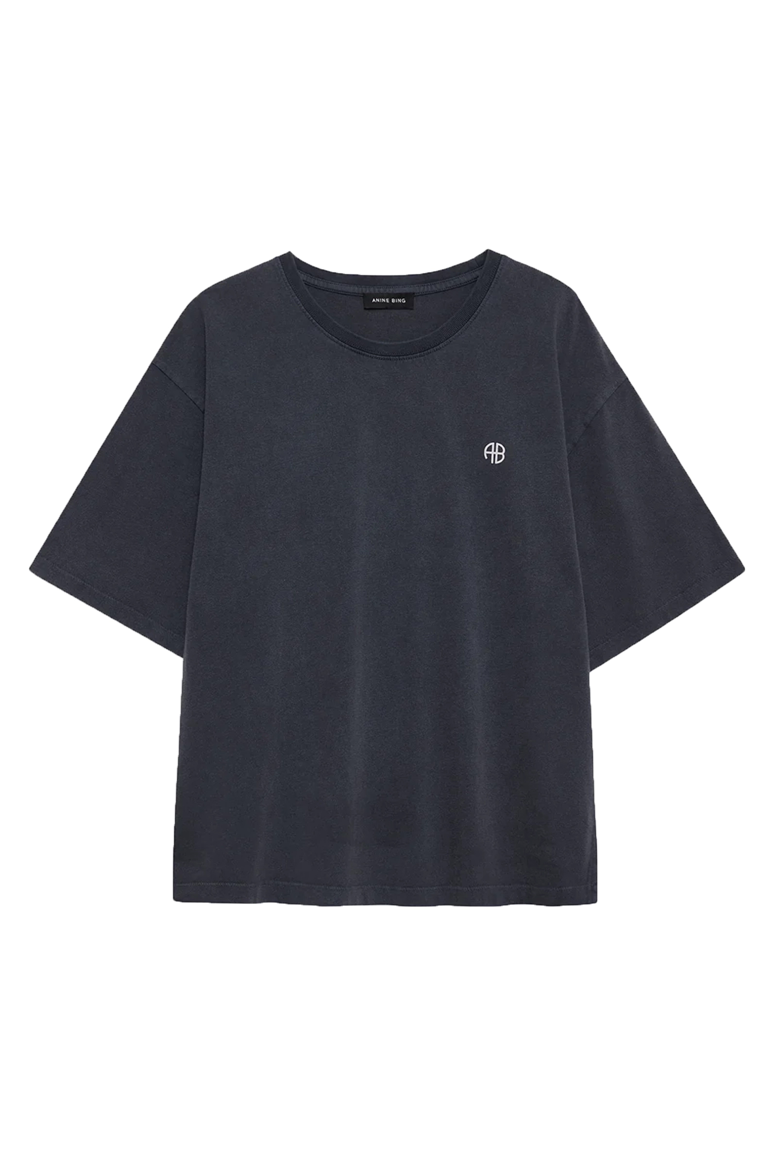 Anine Bing Rudy tee empowerment Zwart-1 1