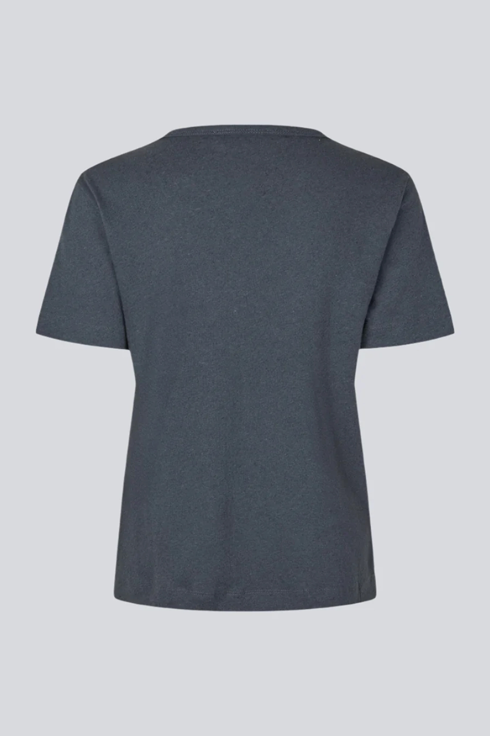 Dames t-shirt korte mouw blauw