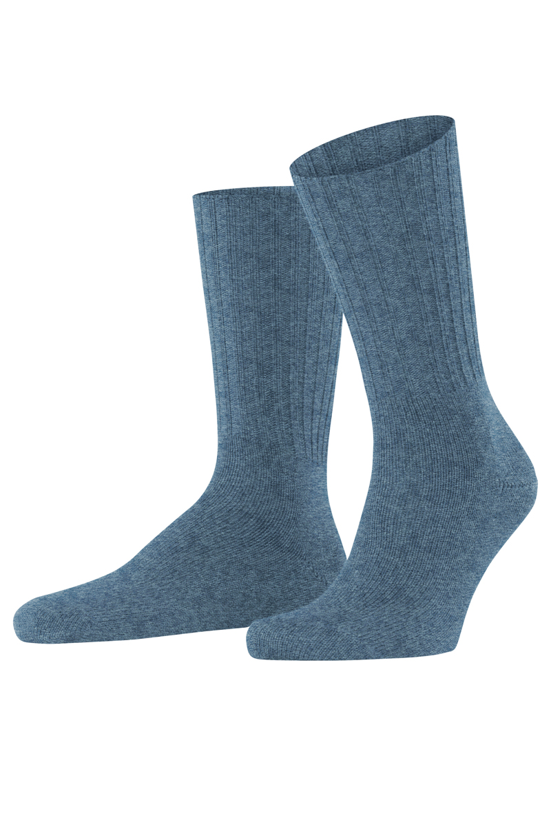 Heren sokken blauw