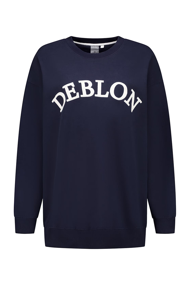 Casual dames sweater blauw