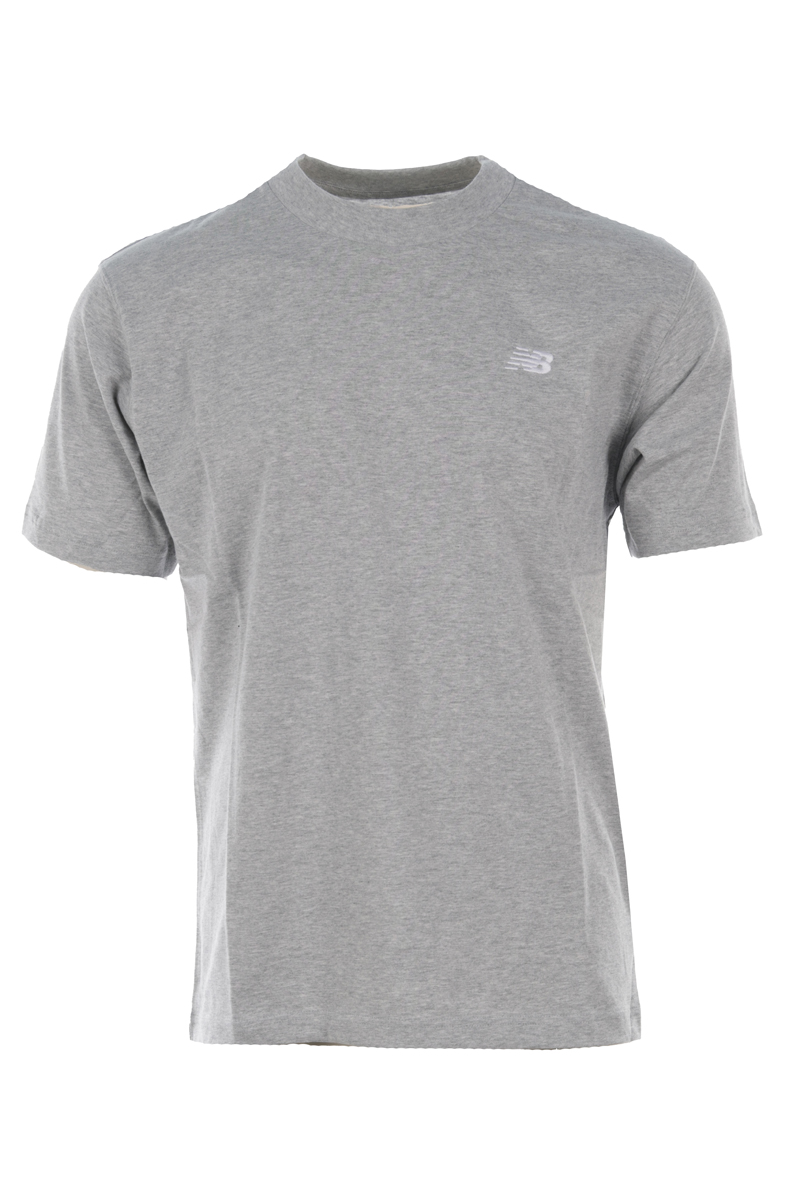 New Balance Cotton T-Shirt Grijs-1 1