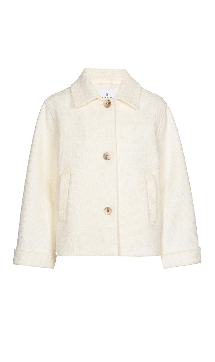 Dames blazer ecru