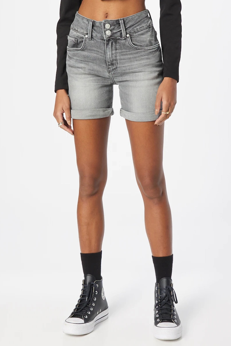 Dames short grijs