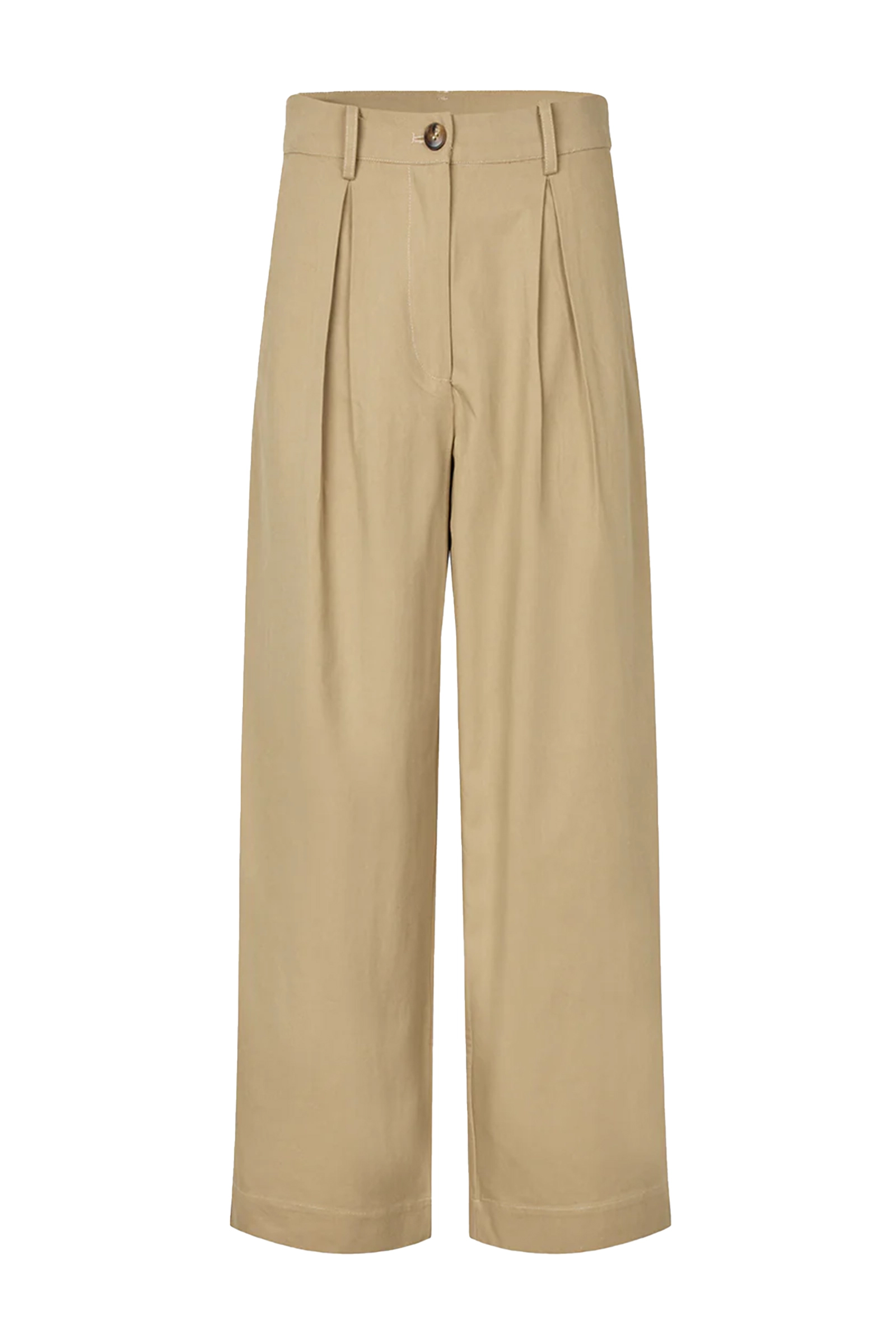 Dames broek ecru