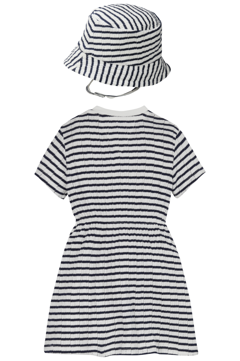 Tommy Hilfiger Baby striped dress giftpack Blauw-1 2