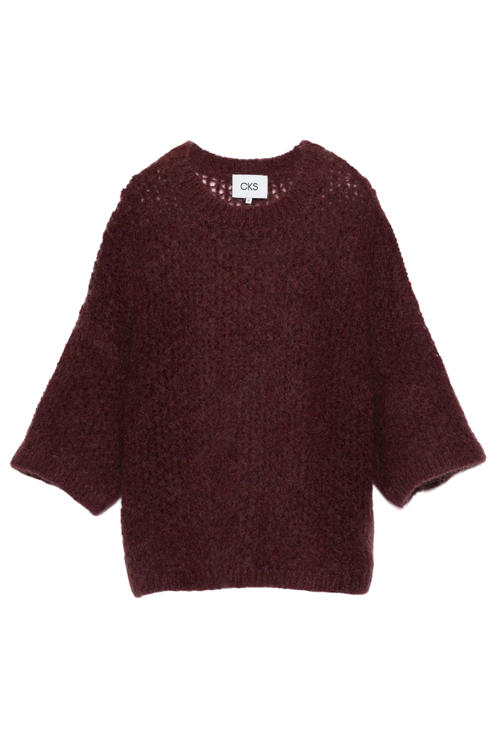 Dames sweater paars