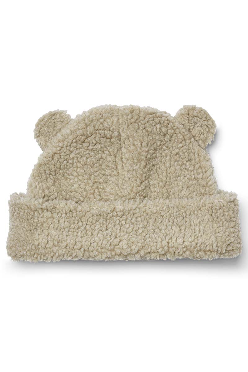 Liewood Bibi pile beanie Bruin/Beige-1 1