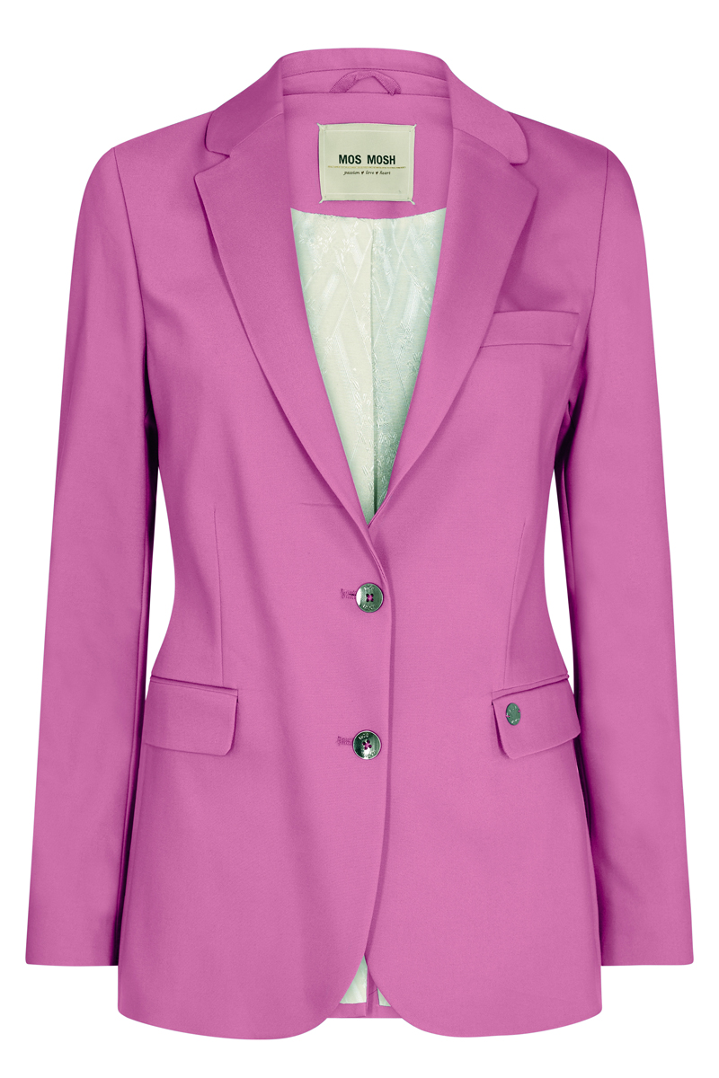Dames blazer paars
