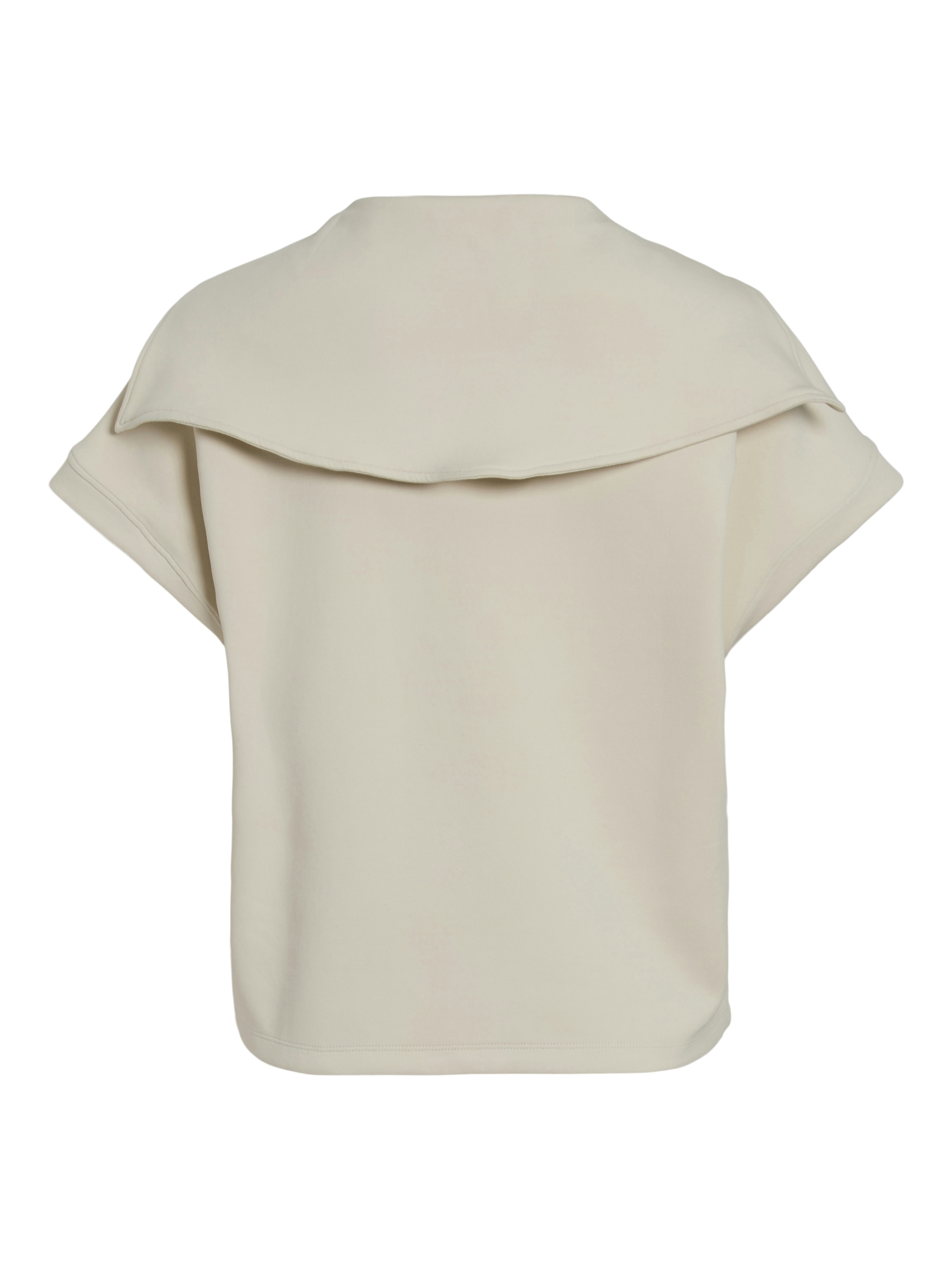 Vila VIAMALFA COLLAR S/S TOP 177853-Birch 2