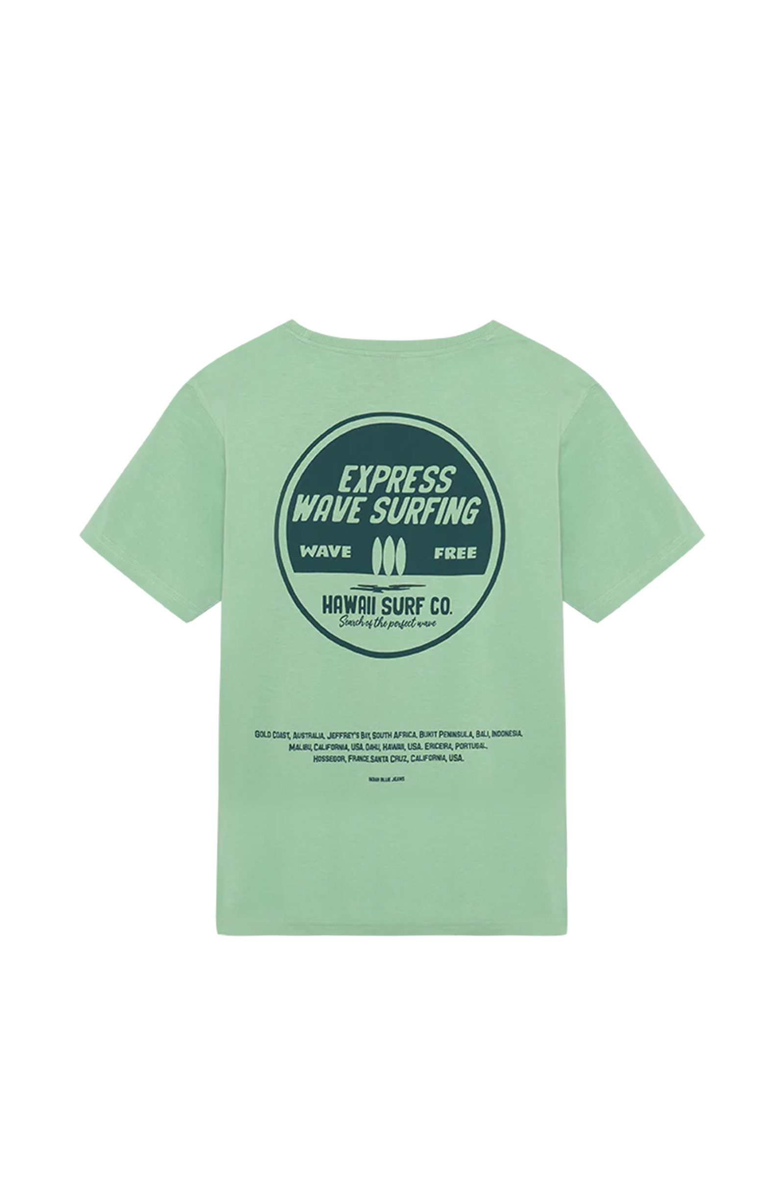 Jongens t-shirt korte mouw groen