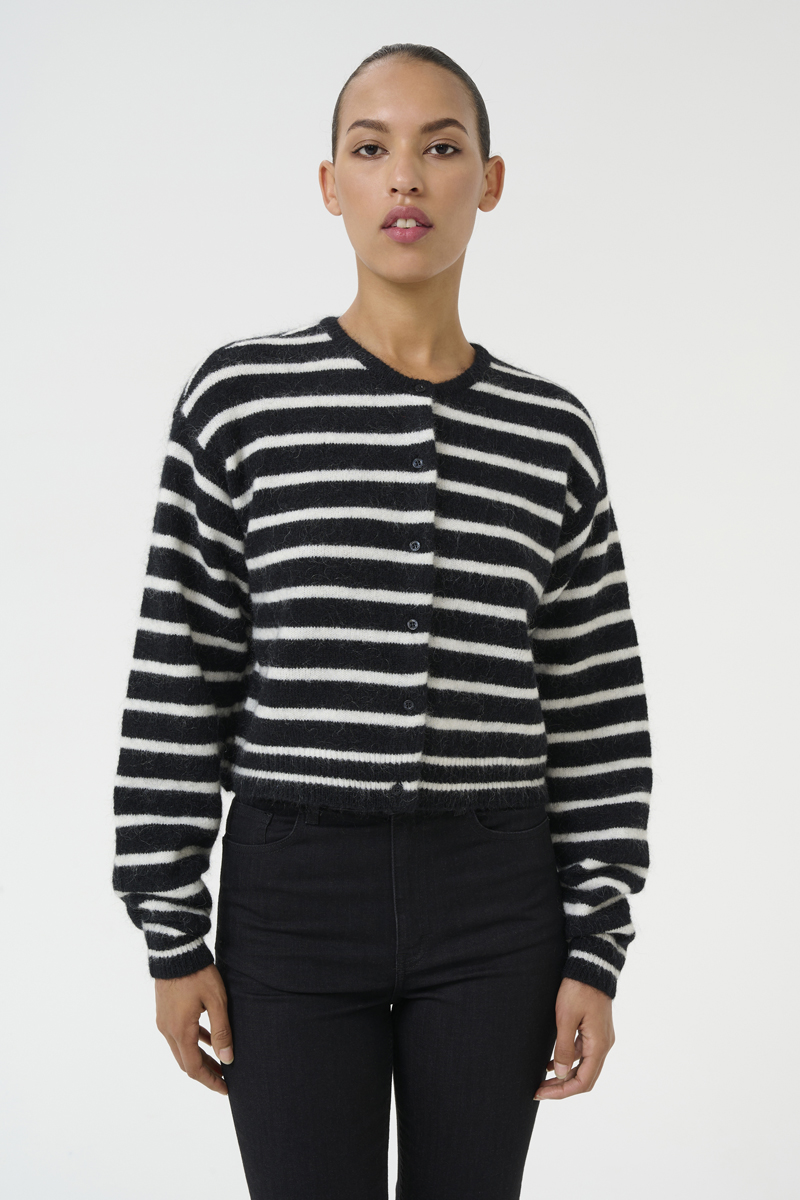 Dames vest zwart