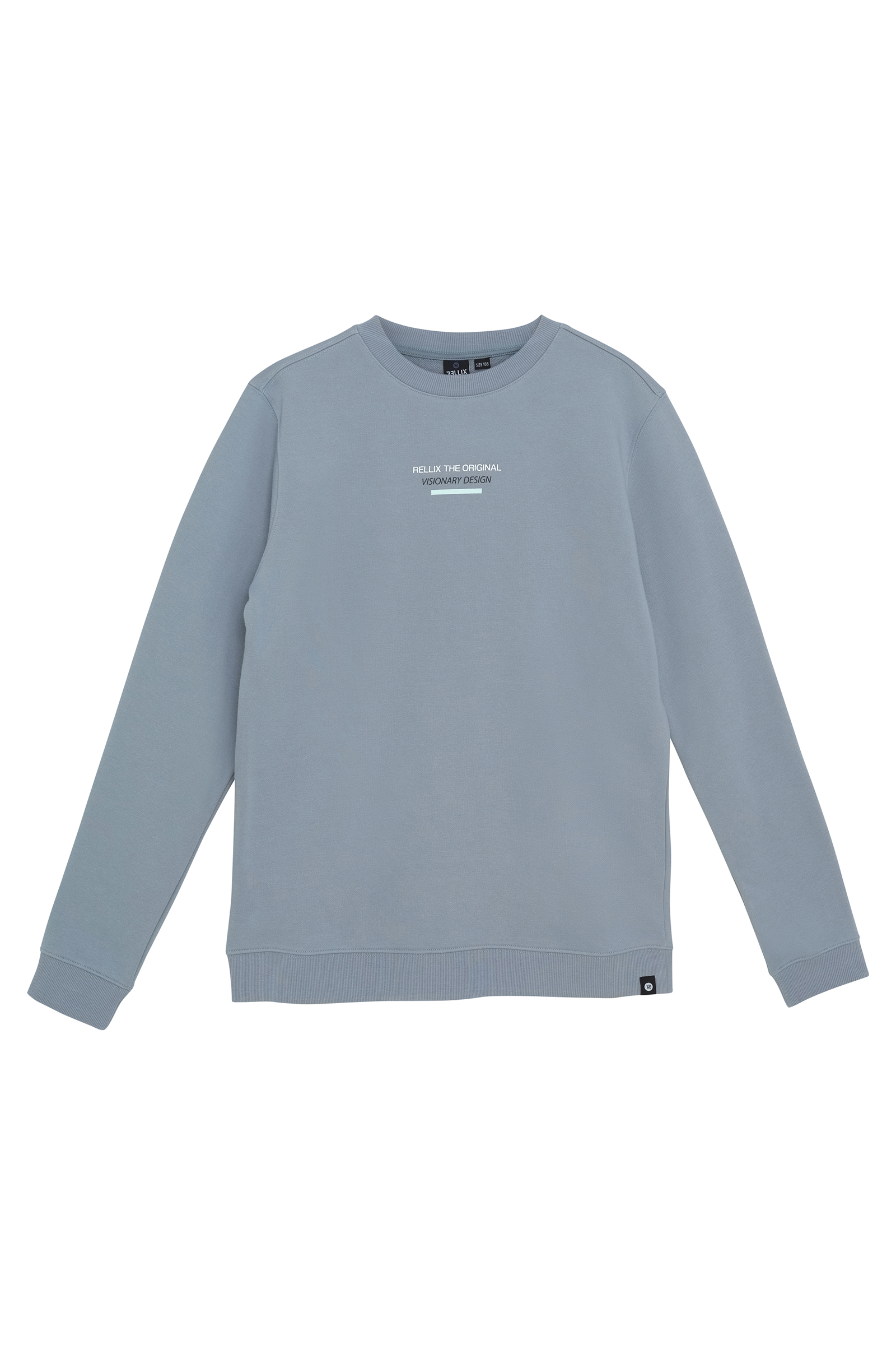 Rellix Sweater rlx backprint Blauw-1 1