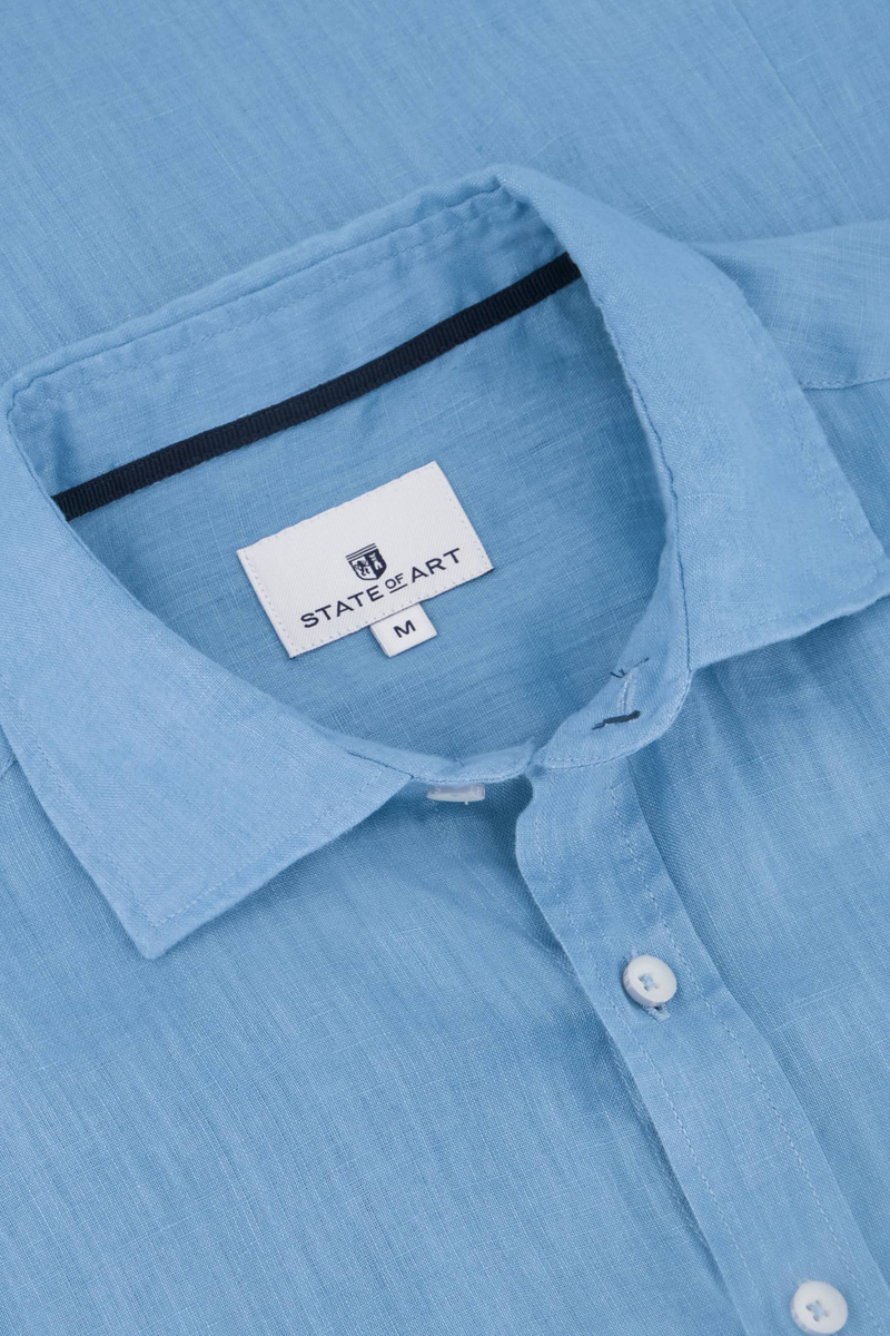 State of Art Shirt LS Plain LI - grijsblauw 2