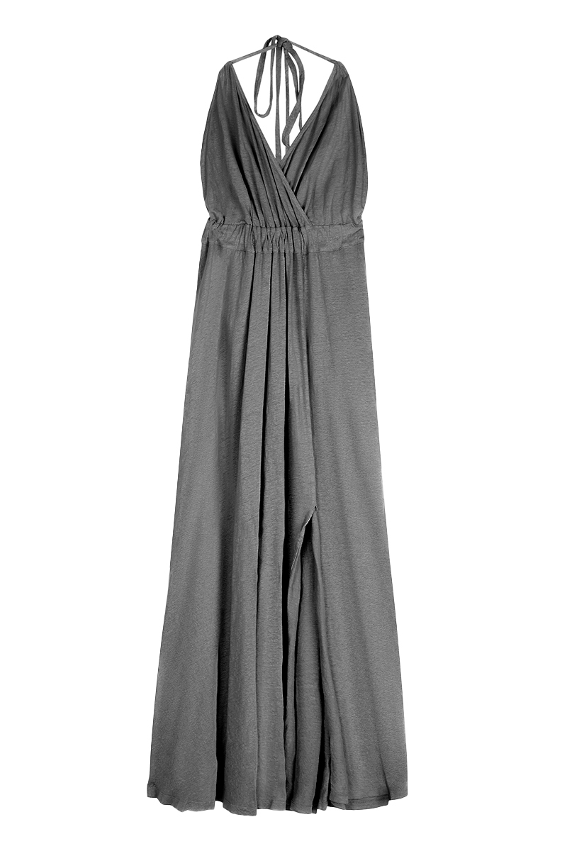 Majestic Filatures Dames jurk Zwart-1 1
