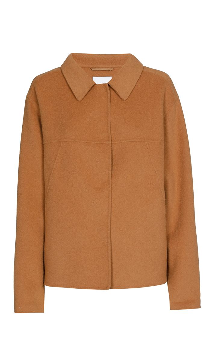Dames blazer bruin